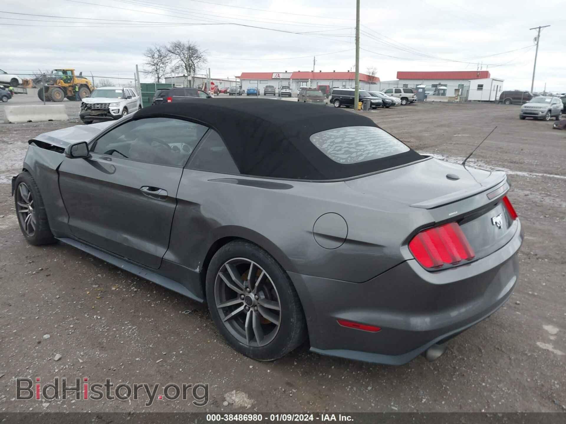 2017 FORD MUSTANG - VIN: 1FATP8UH6H5287596 - Фото 3