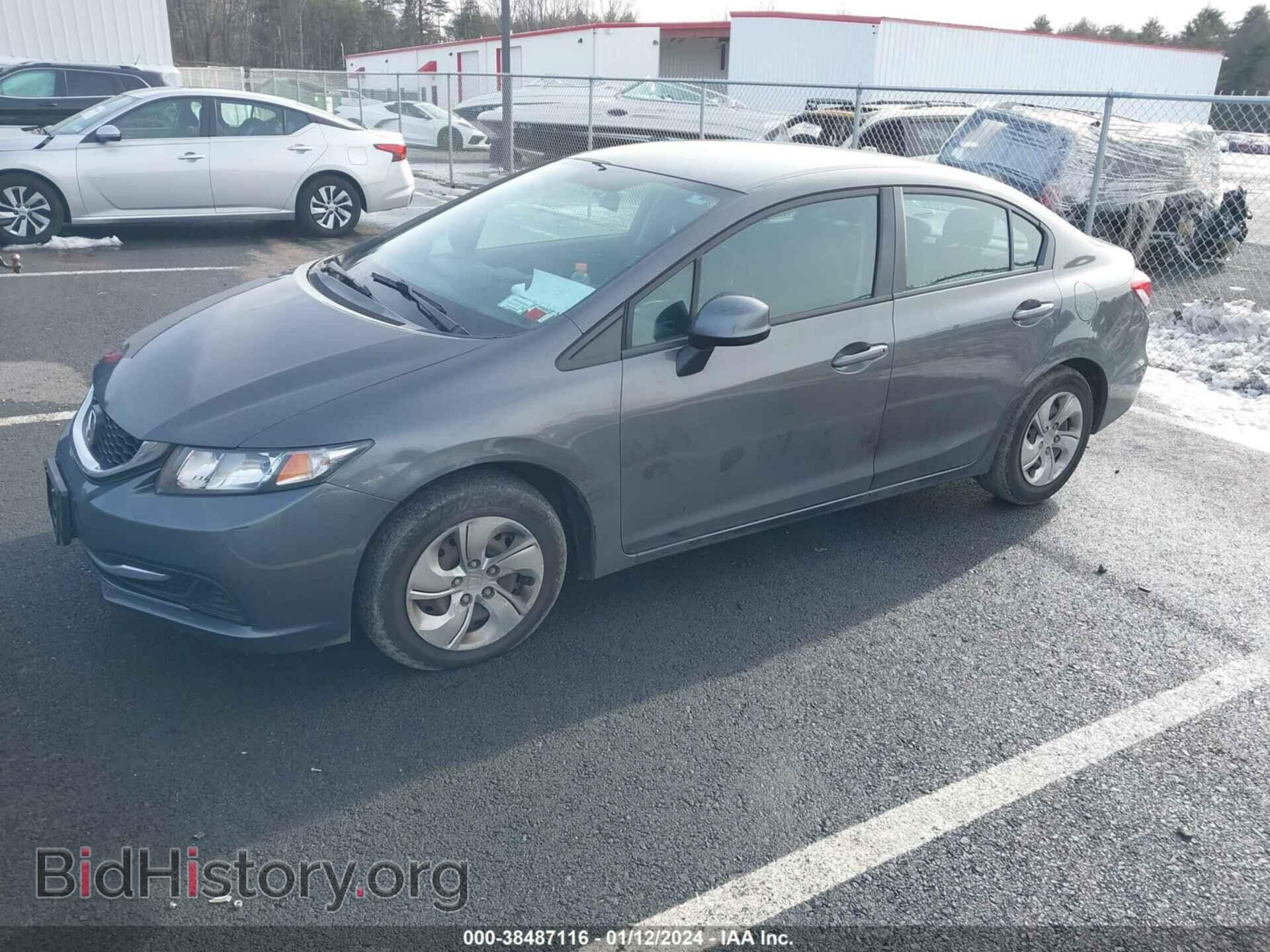 2013 HONDA CIVIC - VIN: 2HGFB2F59DH592018 - Фото 2