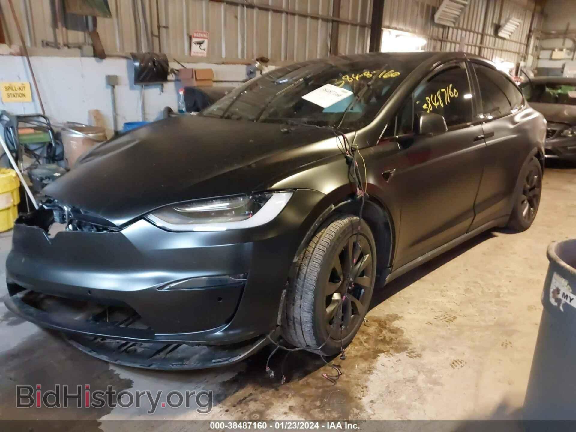 2022 TESLA MODEL X - VIN: 7SAXCBE68NF333332 - Фото 2