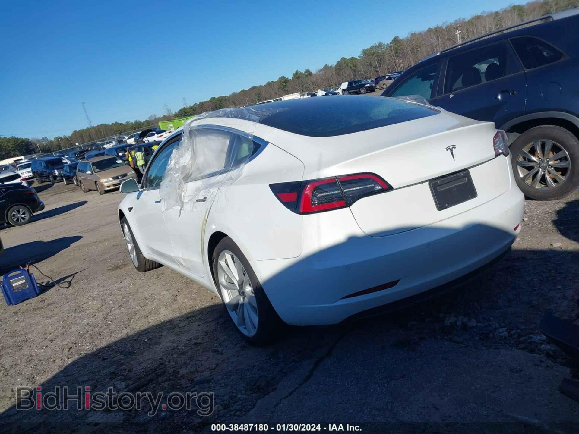 2019 TESLA MODEL 3 - VIN: 5YJ3E1EA4KF466430 - Фото 3