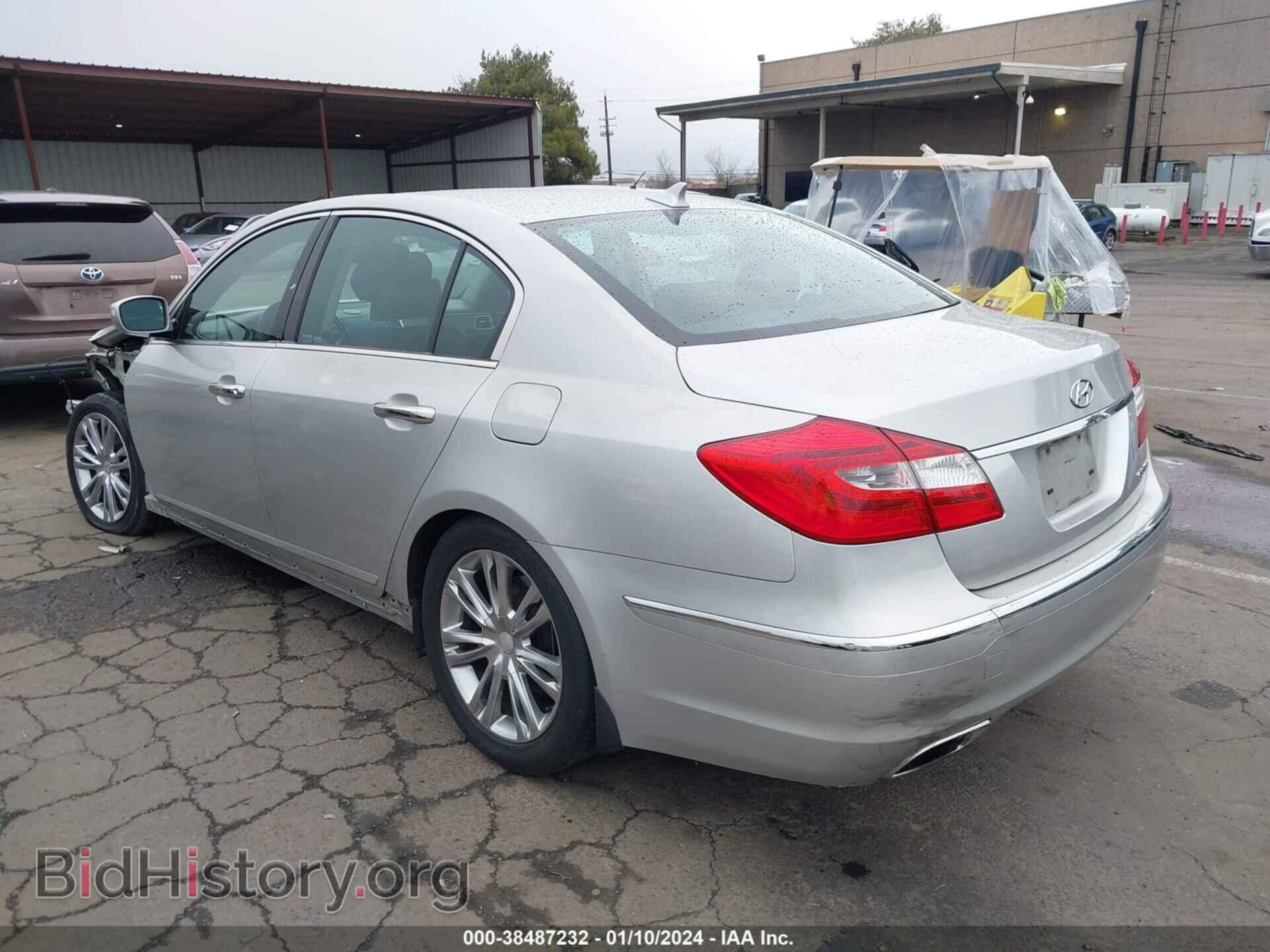 2012 HYUNDAI GENESIS - VIN: KMHGC4DD6CU188722 - Фото 3