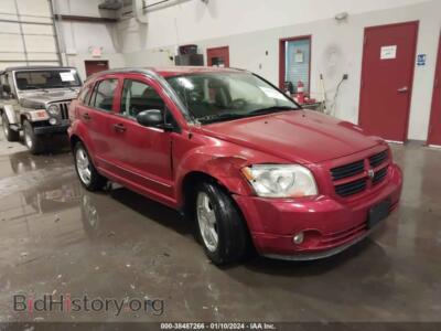 2008 Dodge CALIBER SXT, red — VIN 1B3HB48B48D507161, IAAI