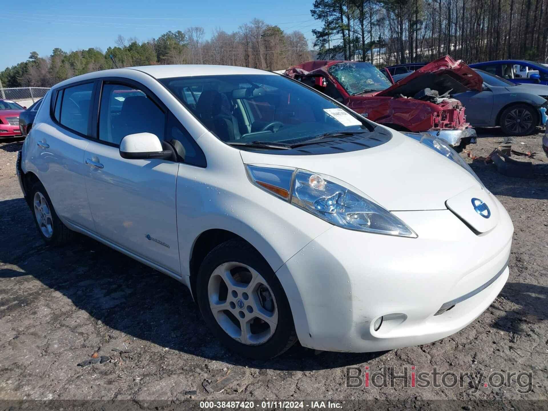 Photo 1N4AZ0CP7DC413398 - NISSAN LEAF 2013