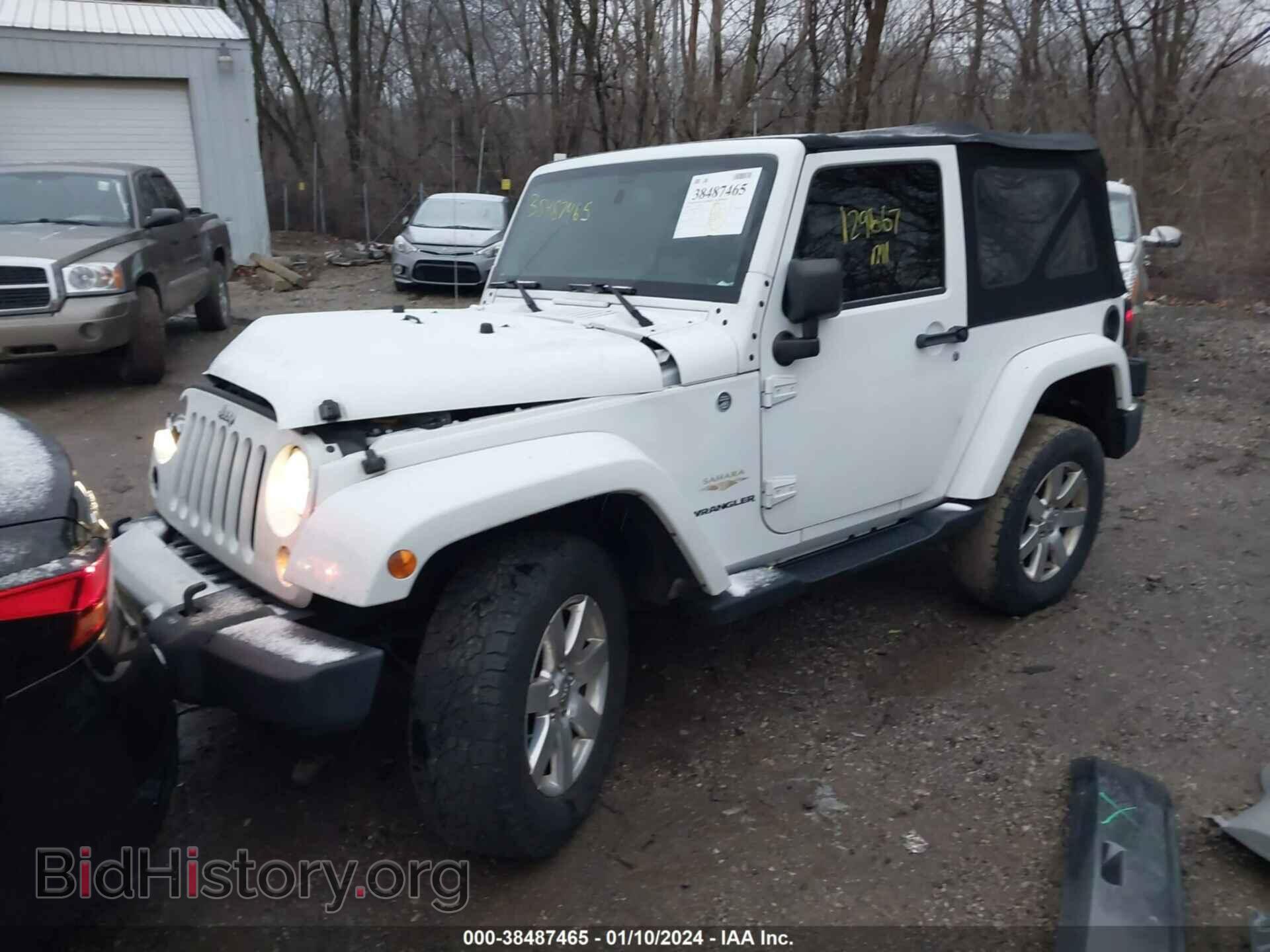 2014 JEEP WRANGLER - VIN: 1C4AJWBG3EL125546 - Фото 2