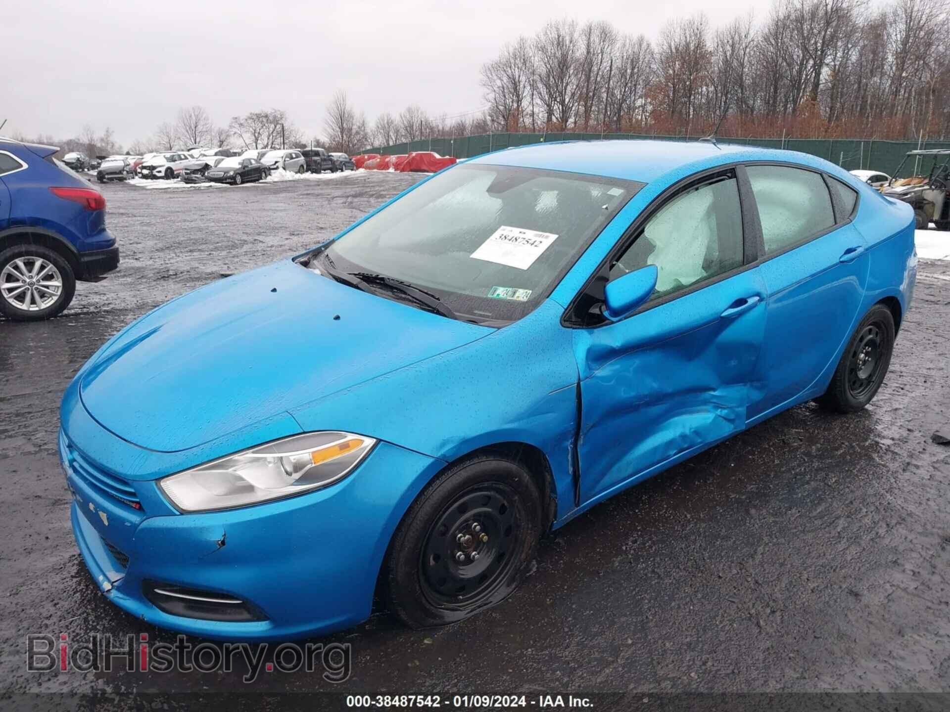 2016 DODGE DART - VIN: 1C3CDFFA3GD822352 - Фото 2