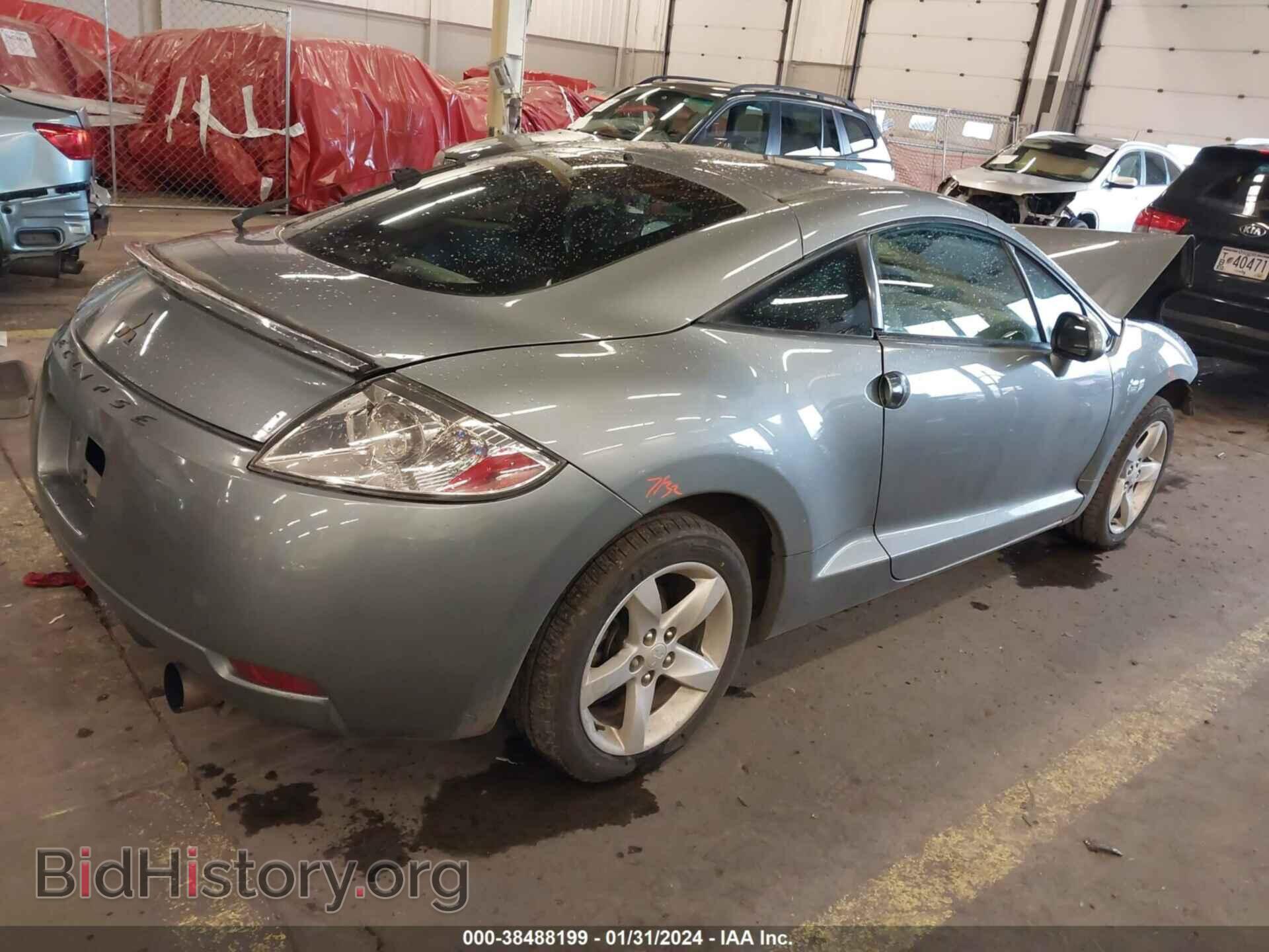 2007 MITSUBISHI ECLIPSE - VIN: 4A3AK24F77E057136 - Photo 4