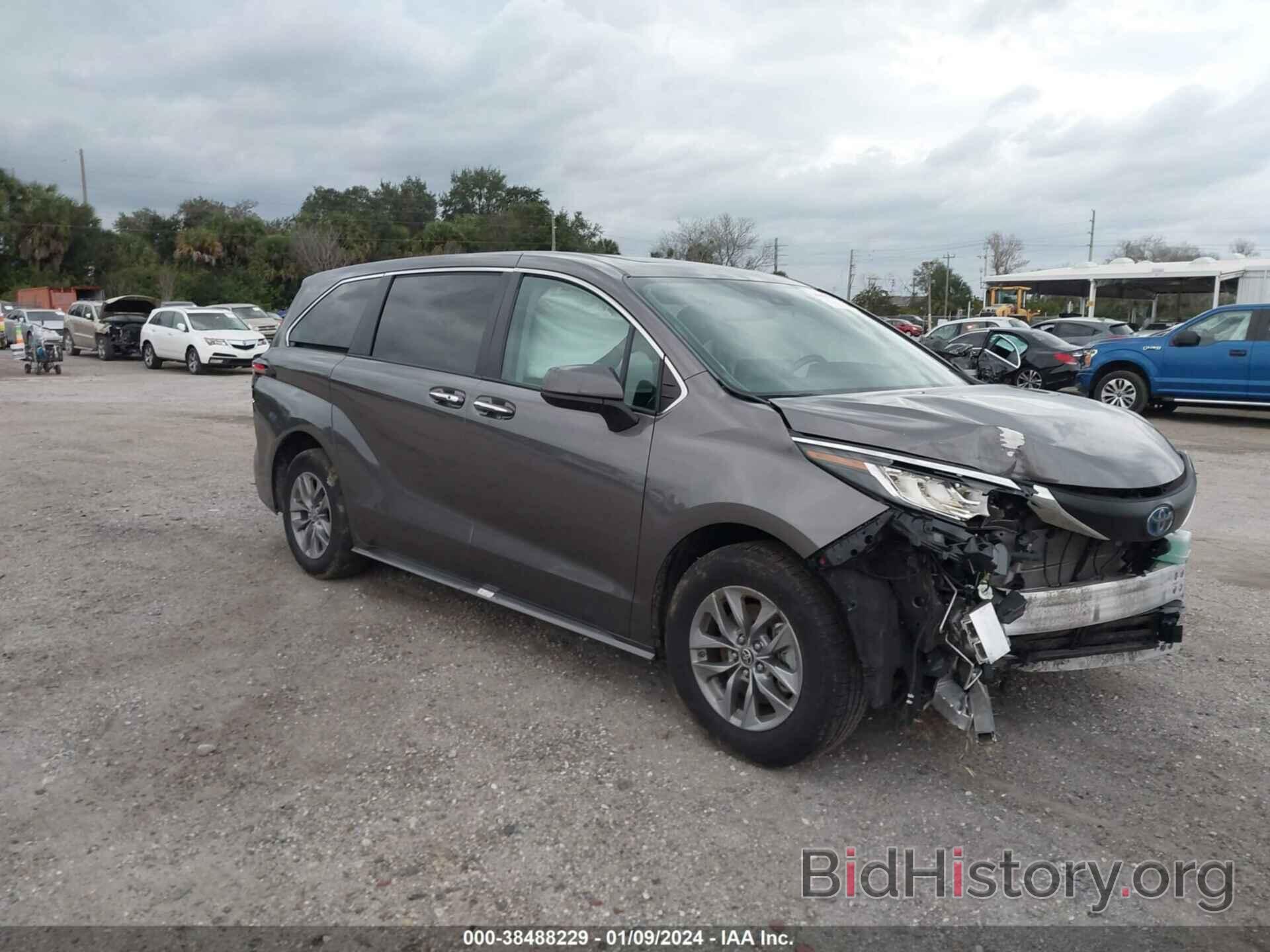 Photo 5TDYRKEC5NS119559 - TOYOTA SIENNA 2022