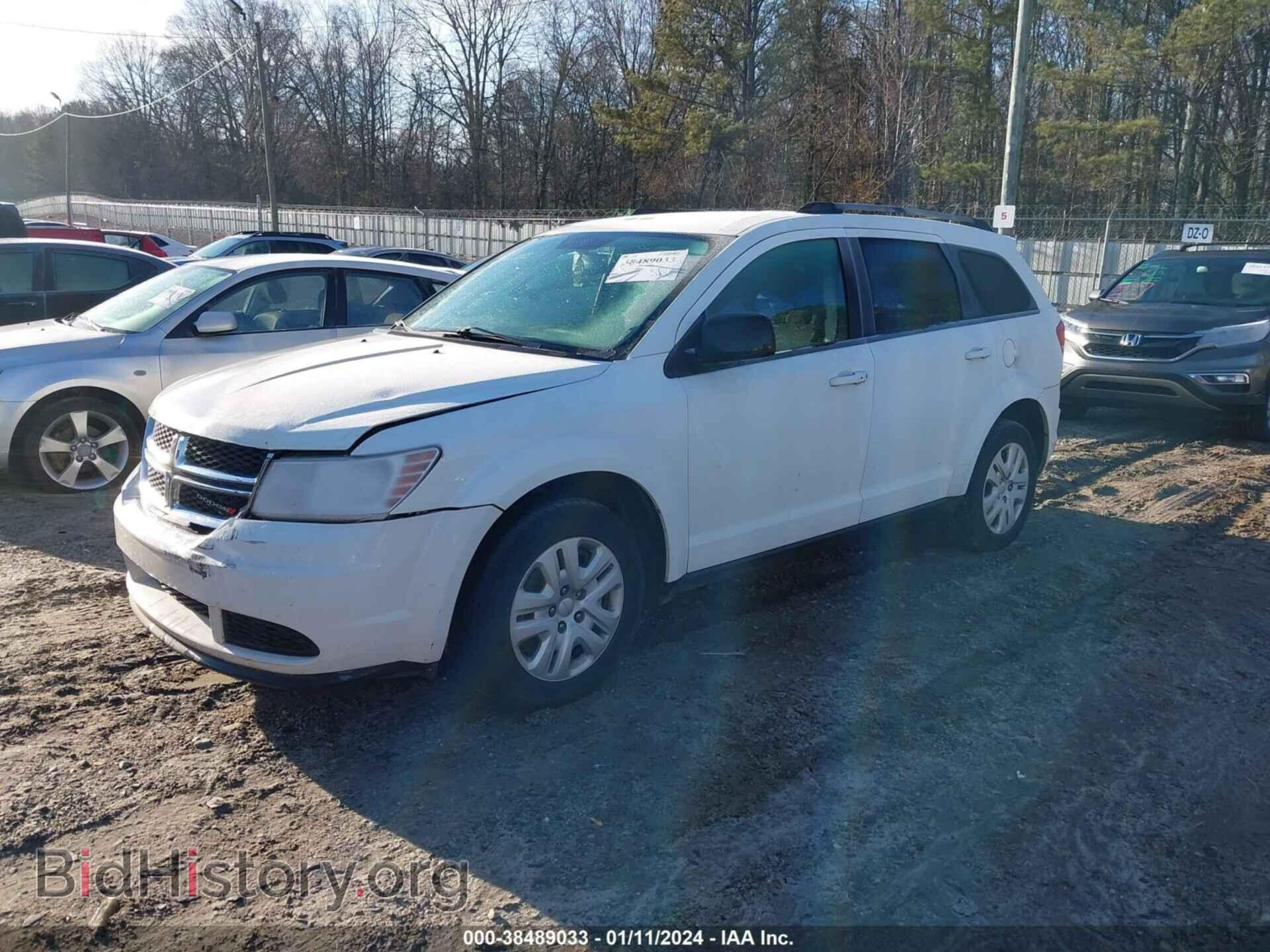 2017 DODGE JOURNEY - VIN: 3C4PDCAB3HT577043 - Фото 2