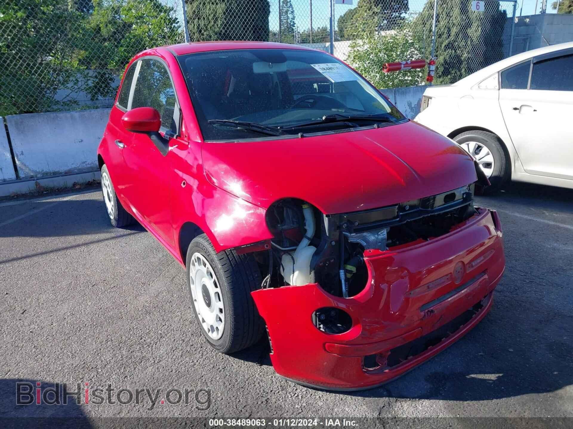 Фотография 3C3CFFAR2DT649033 - FIAT 500 2013