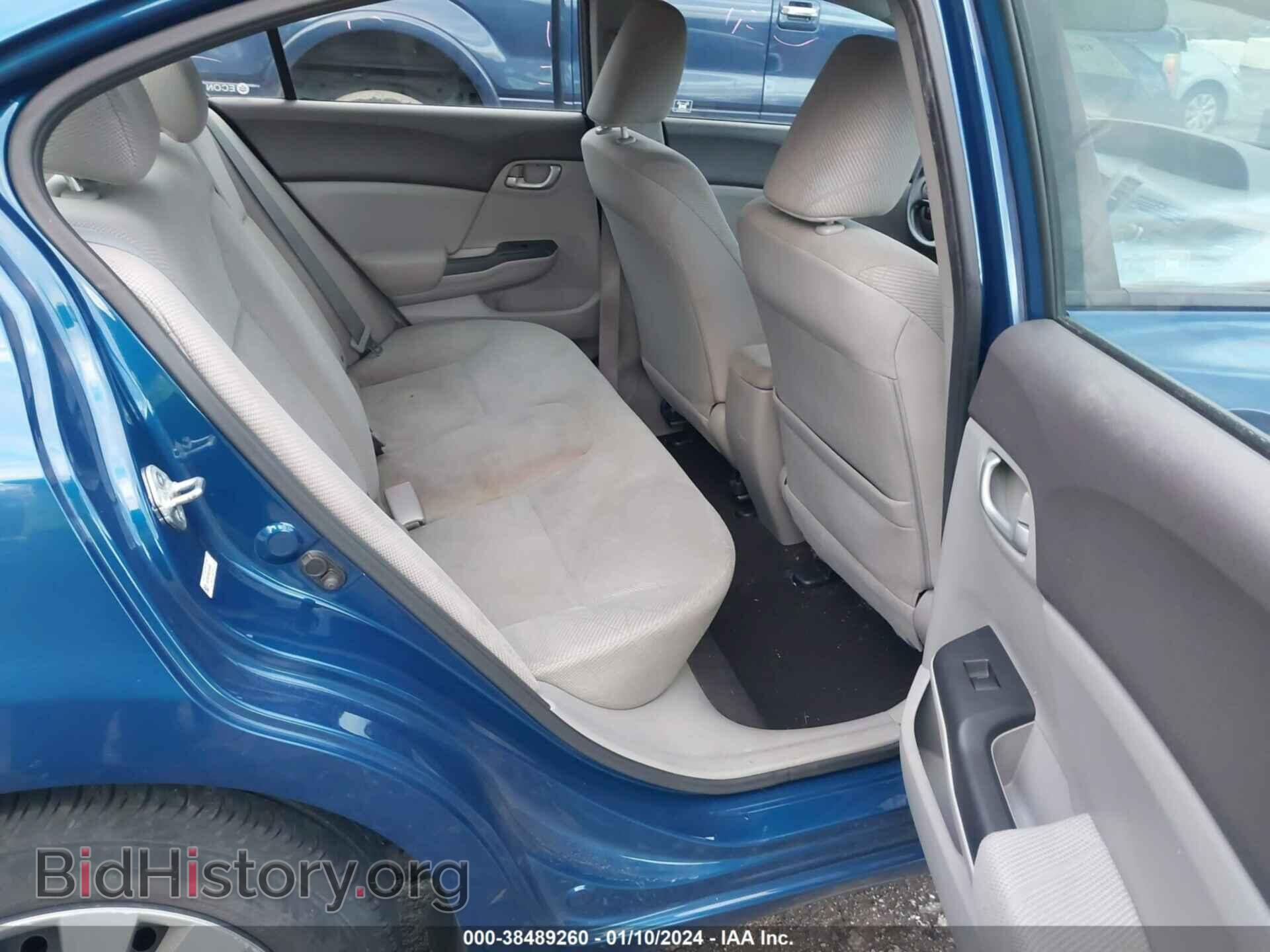 2012 HONDA CIVIC - VIN: 19XFB2F58CE334582 - Фото 8