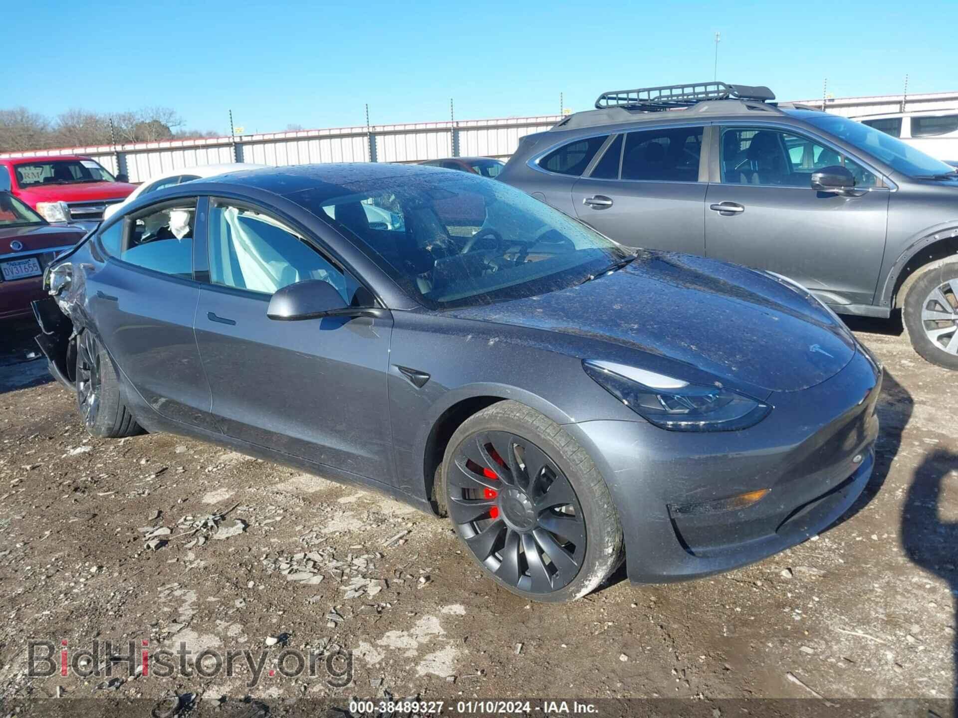 Фотография 5YJ3E1EC9NF358147 - TESLA MODEL 3 2022