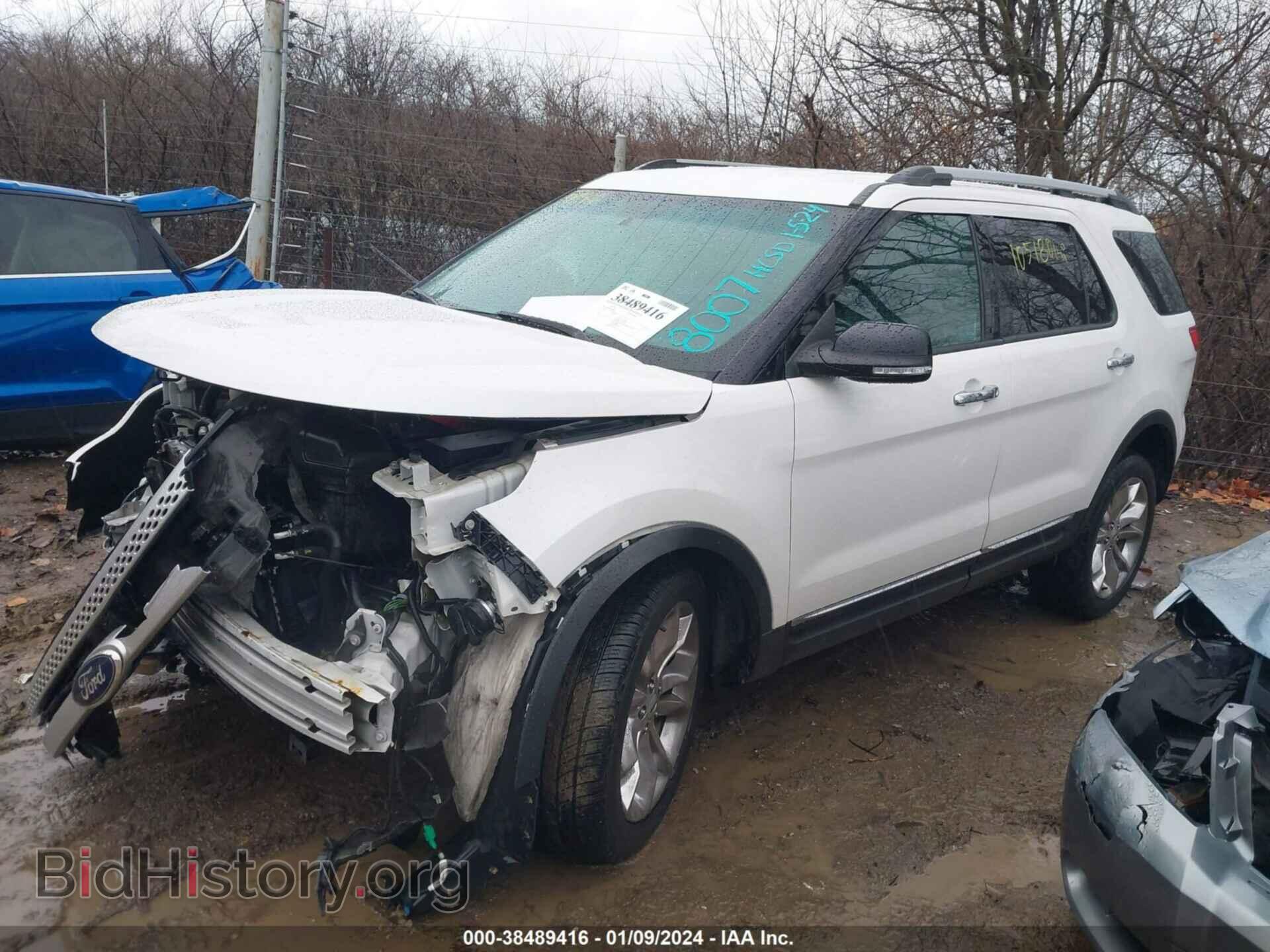 2013 FORD EXPLORER - VIN: 1FM5K8D89DGB88007 - Фото 2