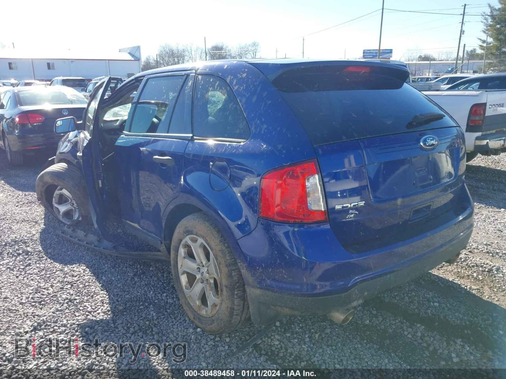 2014 FORD EDGE - VIN: 2FMDK4GC8EBB60356 - Photo 3