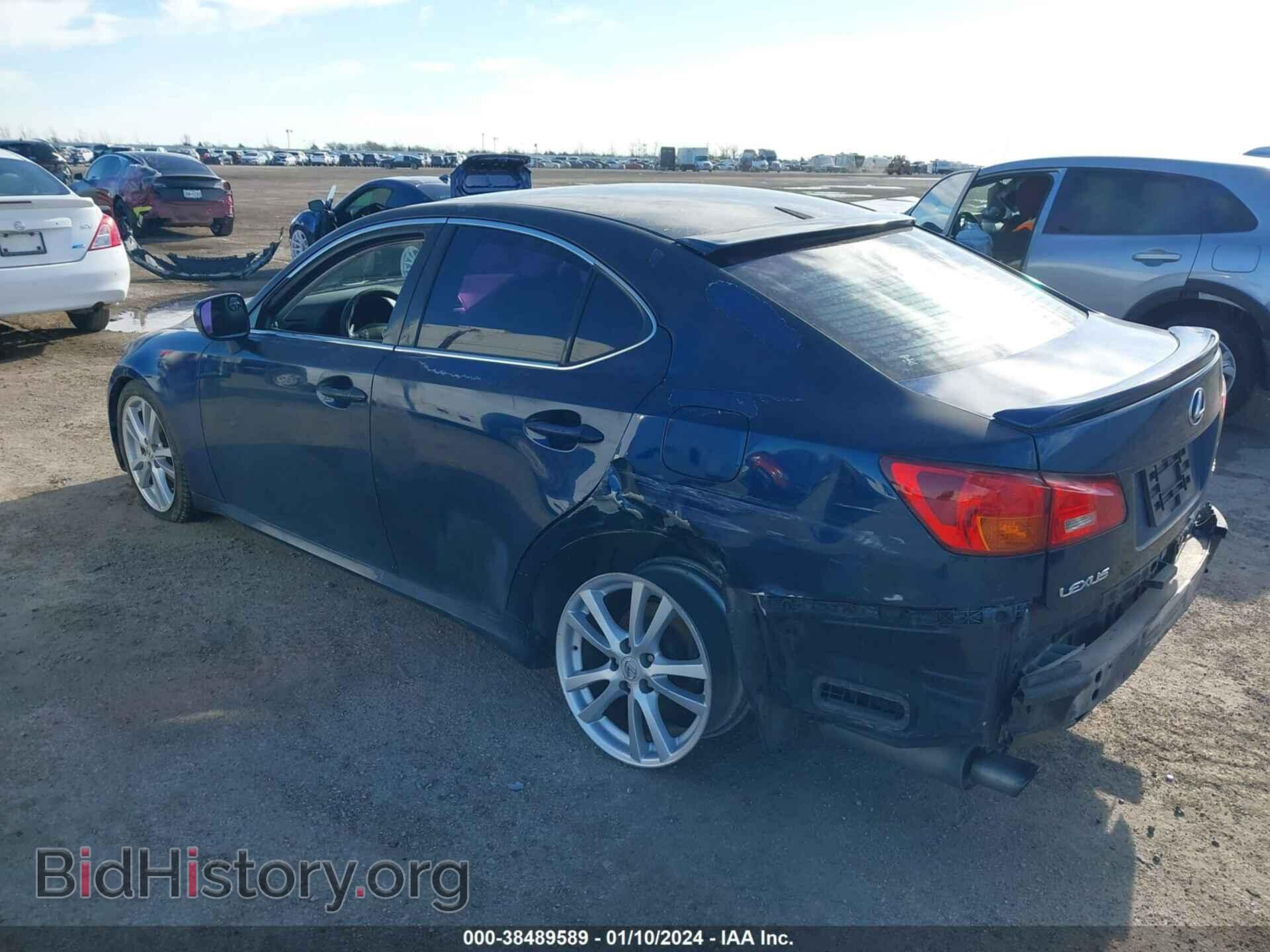 2006 LEXUS IS 250 - VIN: JTHBK262765003396 - Фото 3