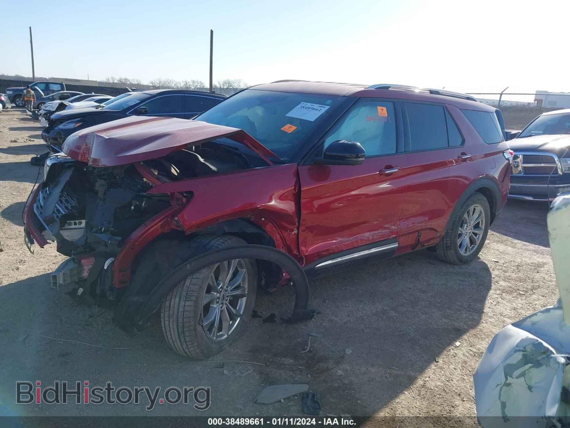 2020 FORD EXPLORER - VIN: 1FMSK8FH1LGC03372 - Фото 2