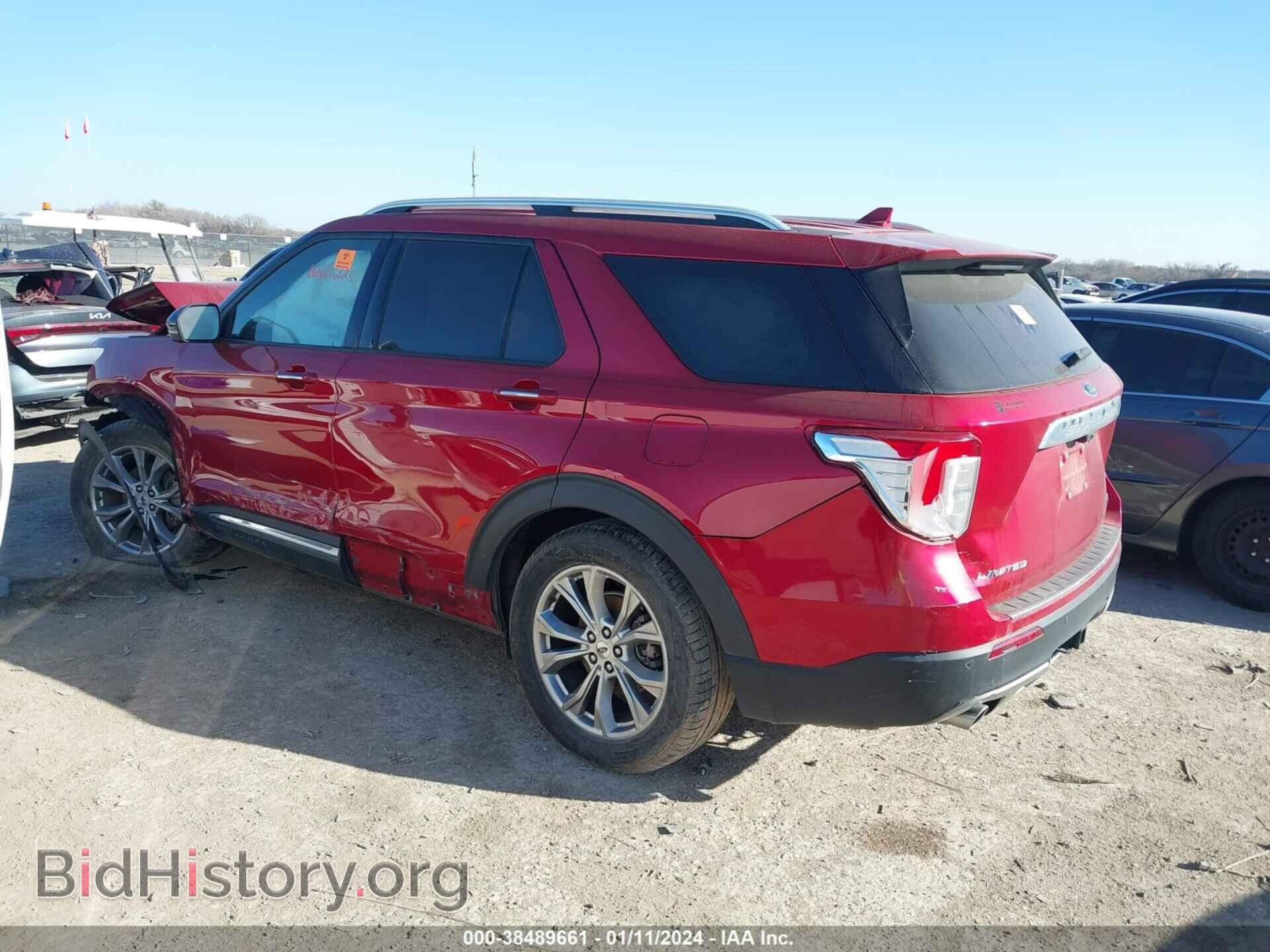 2020 FORD EXPLORER - VIN: 1FMSK8FH1LGC03372 - Фото 3