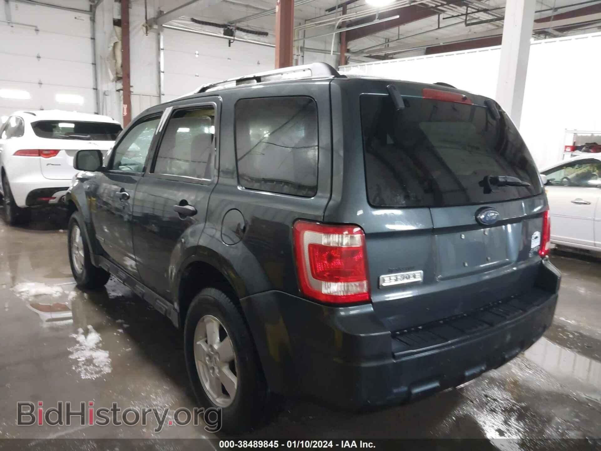 2008 FORD ESCAPE - VIN: 1FMCU93178KA06500 - Фото 3