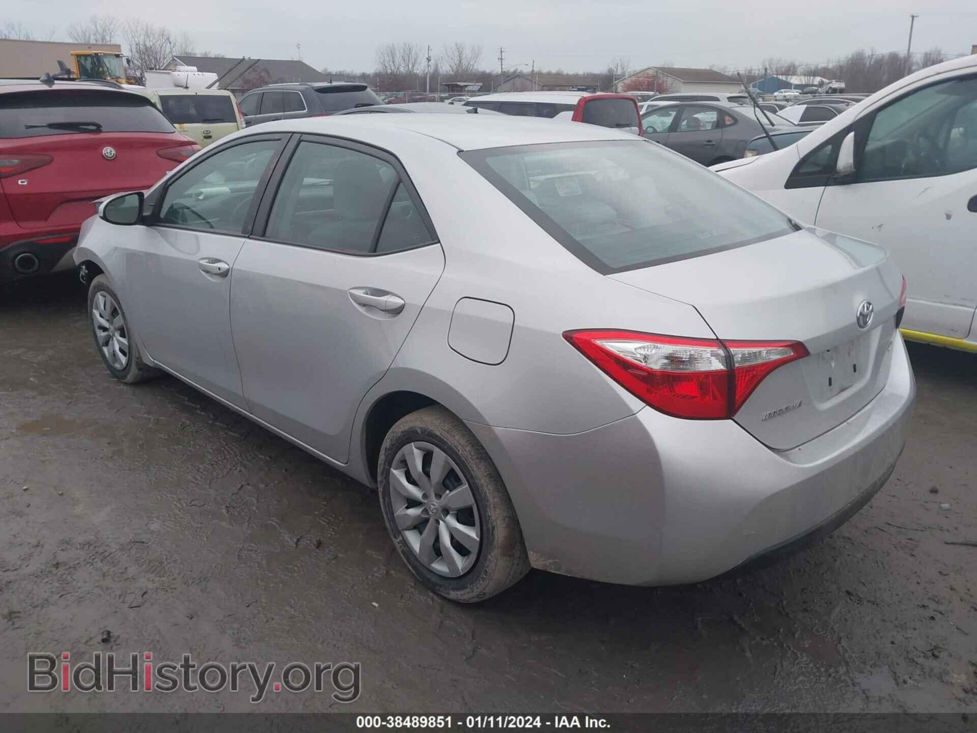 2015 TOYOTA COROLLA - VIN: 2T1BURHE5FC340485 - Фото 3