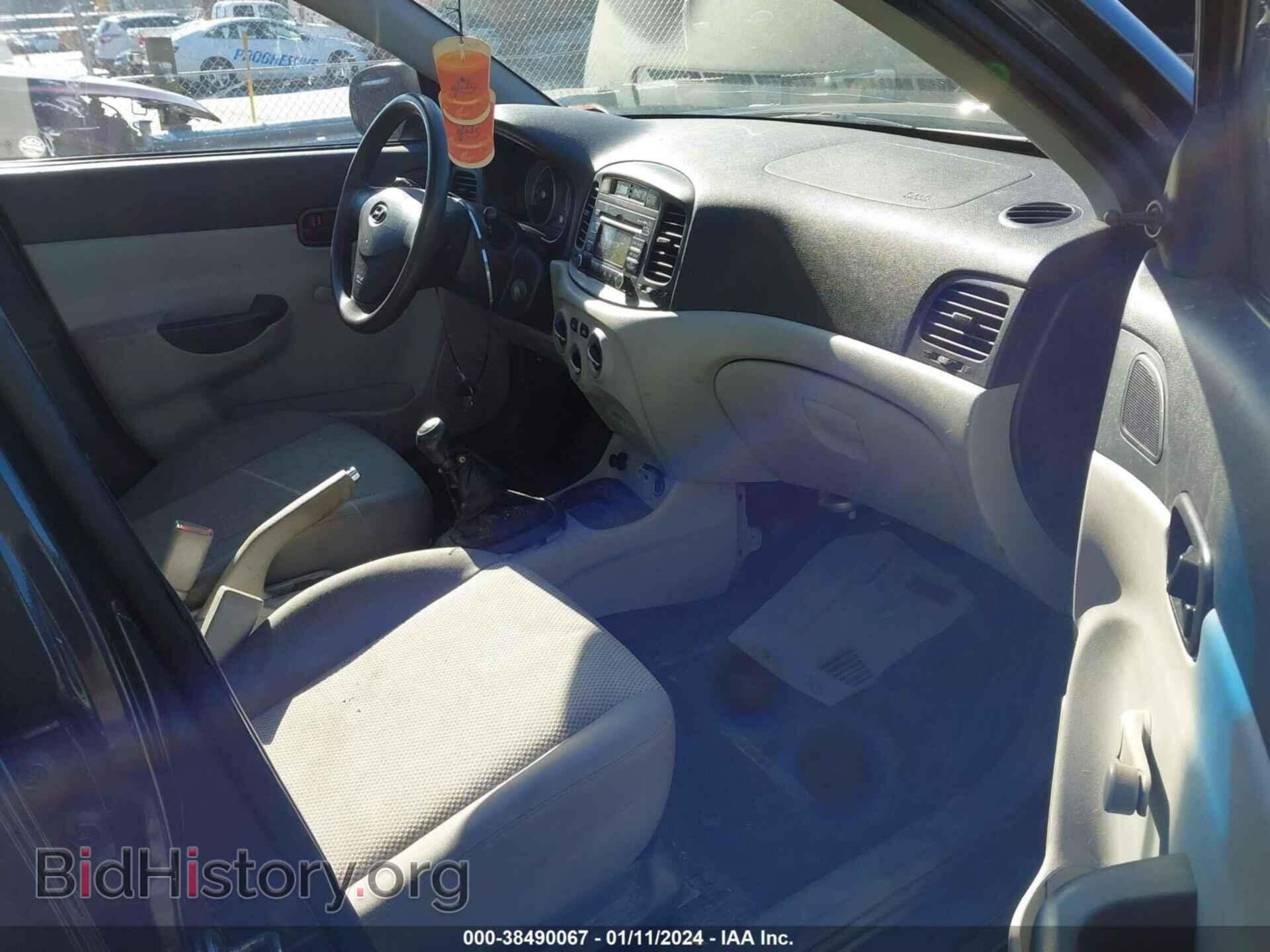 2011 HYUNDAI ACCENT - VIN: KMHCN4AC0BU599357 - Фото 5