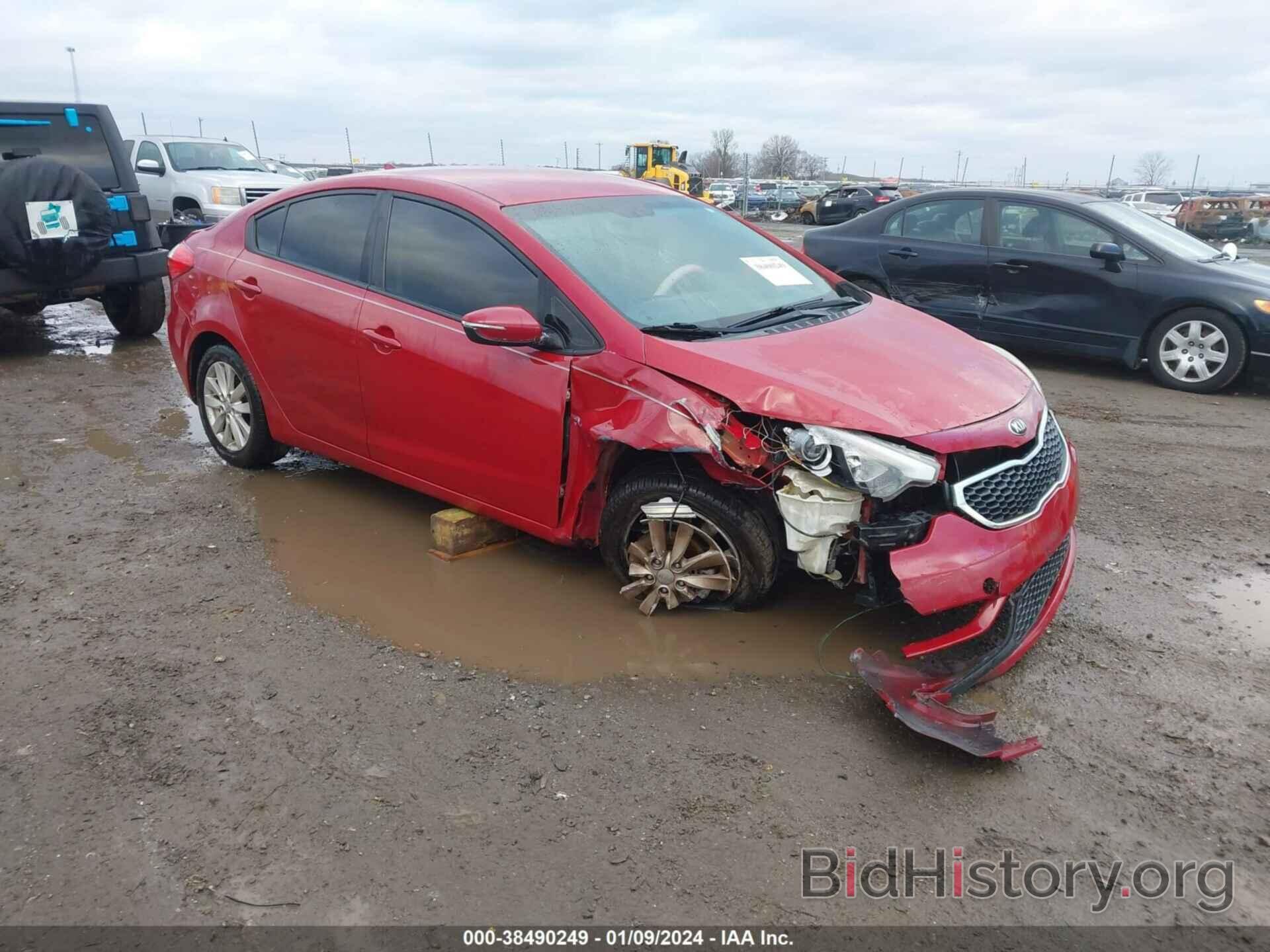 Photo KNAFX4A67E5097897 - KIA FORTE 2014