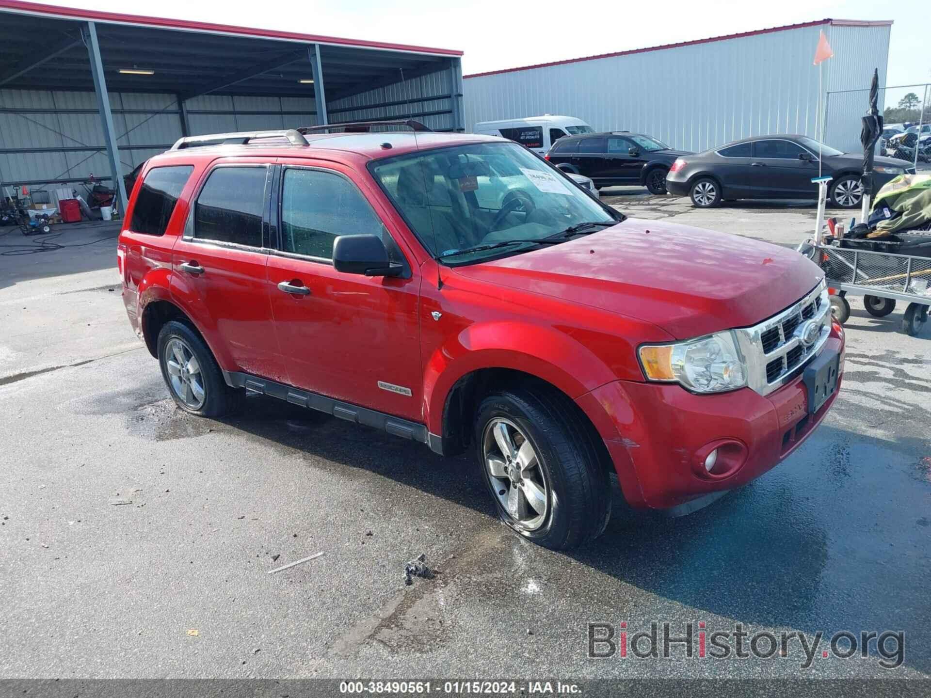 Photo 1FMCU93128KC99495 - FORD ESCAPE 2008