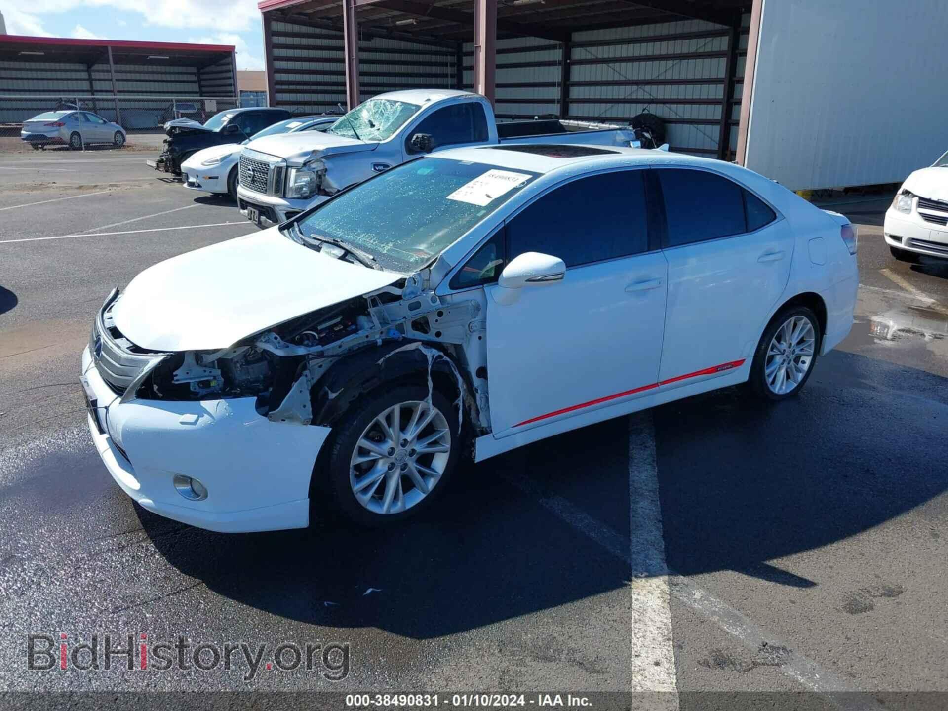2010 LEXUS HS 250H - VIN: JTHBB1BA4A2004541 - Фото 2