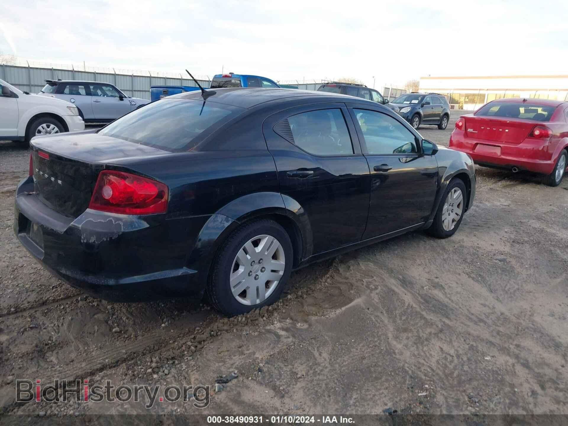 2013 DODGE AVENGER - VIN: 1C3CDZAB7DN615552 - Фото 4