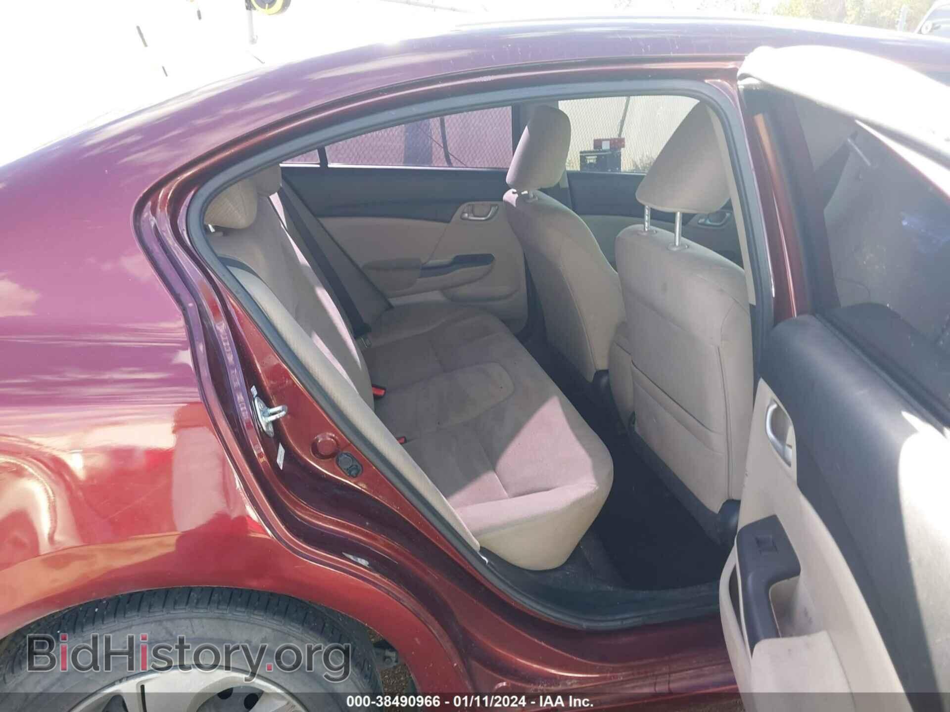 2013 HONDA CIVIC - VIN: 19XFB2F5XDE217748 - Photo 8