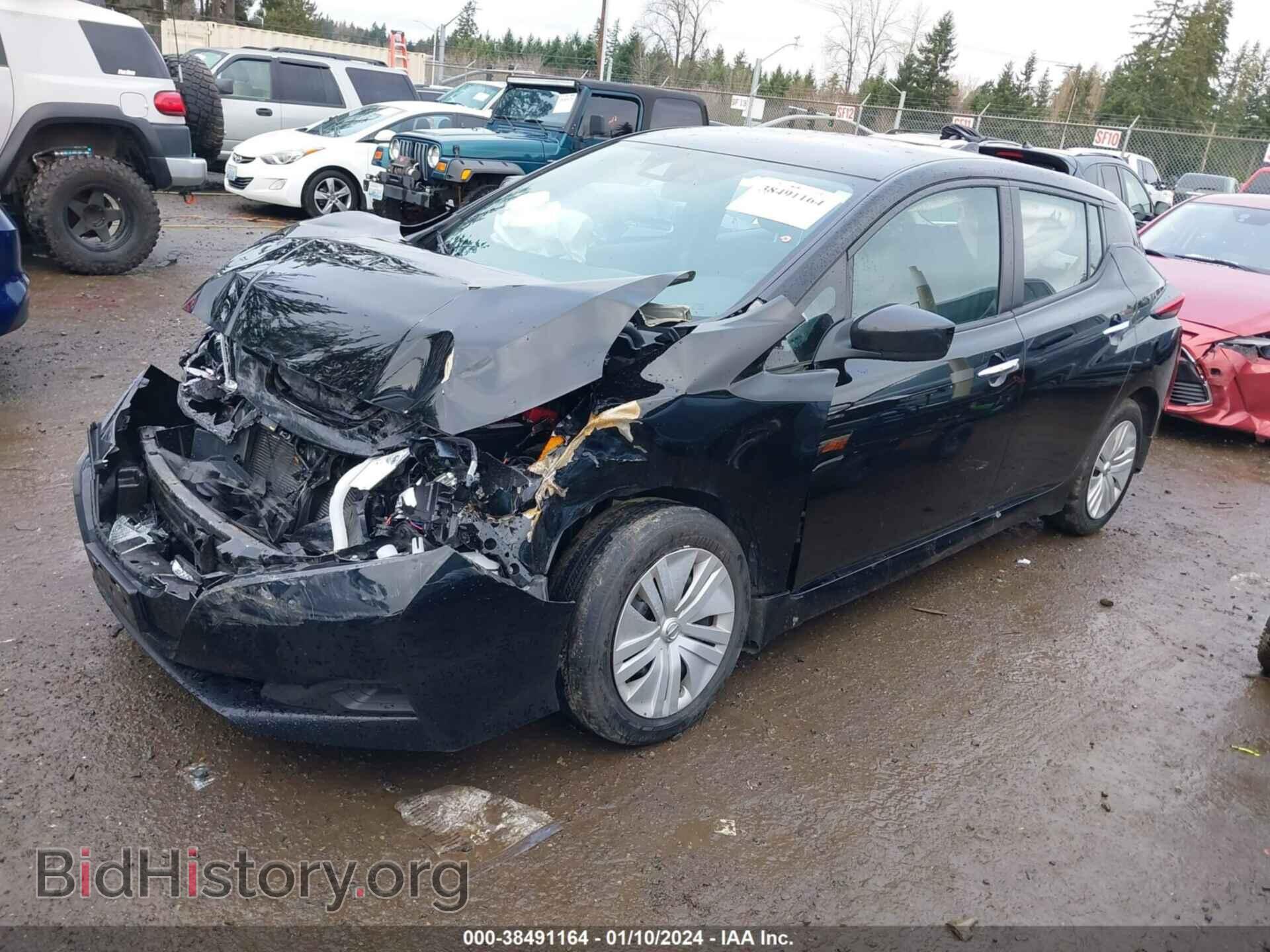 2021 NISSAN LEAF - VIN: 1N4AZ1BVXMC554178 - Фото 2