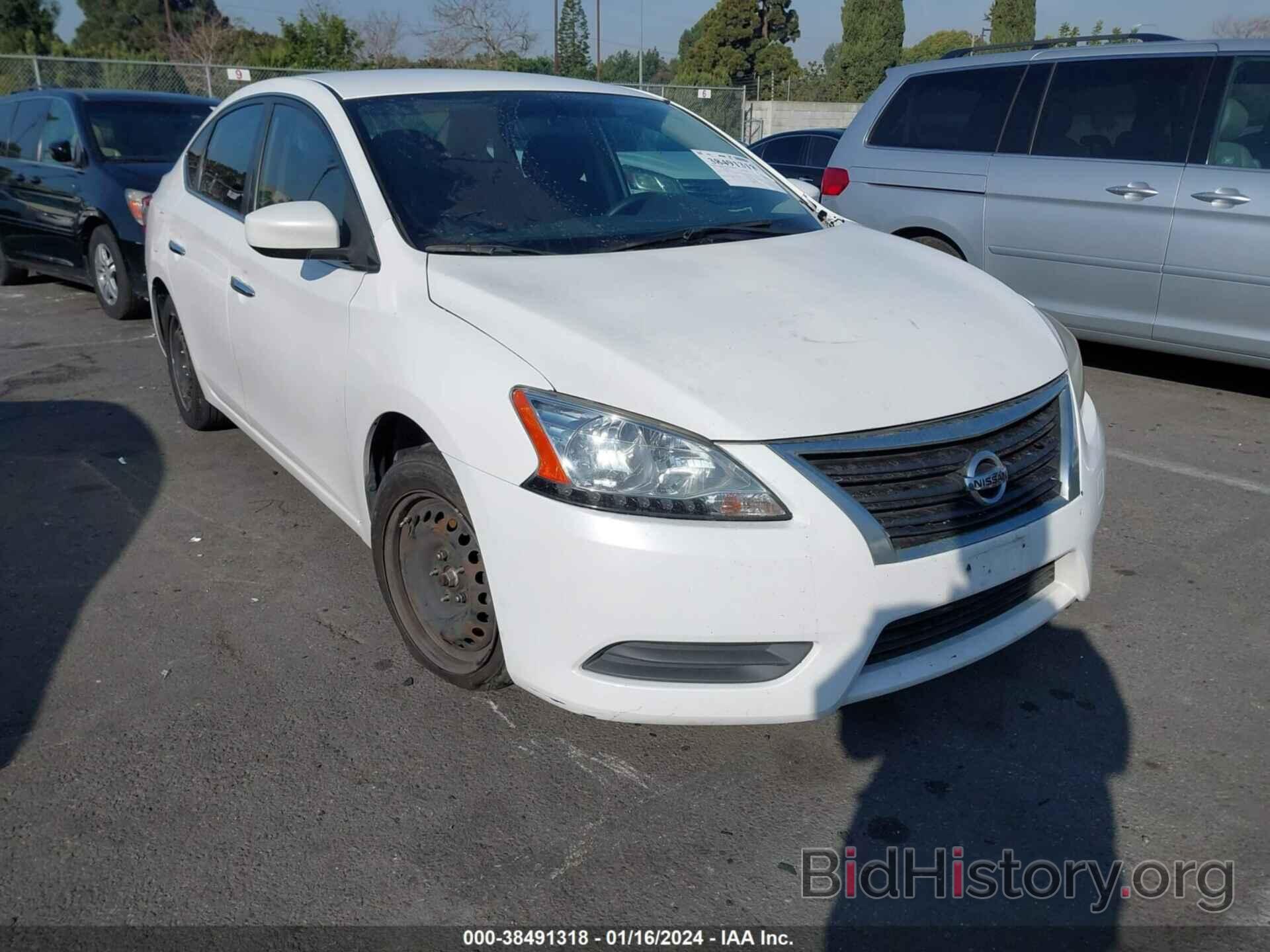 Фотография 3N1AB7AP7DL735041 - NISSAN SENTRA 2013