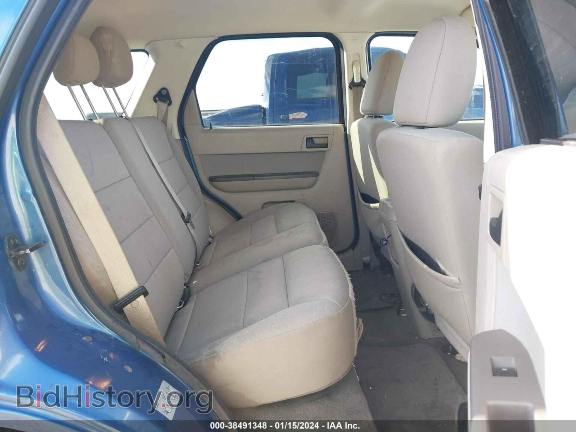 2010 FORD ESCAPE - VIN: 1FMCU9DG1AKD28008 - Фото 8