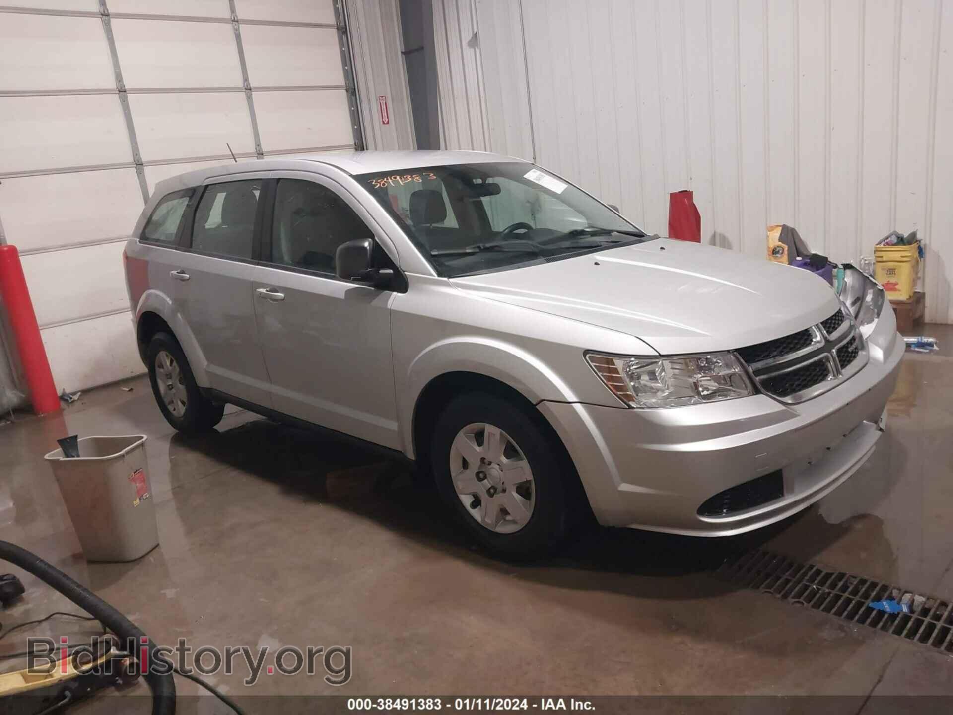 Photo 3C4PDCAB0CT256991 - DODGE JOURNEY 2012