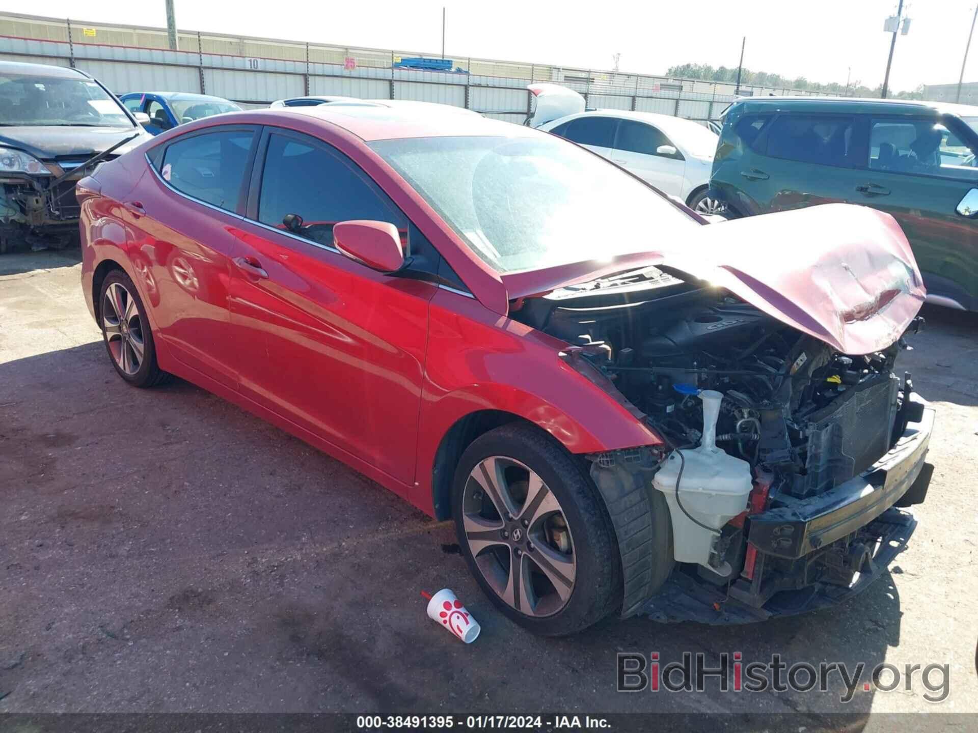 Photo KMHDH4AH0EU158176 - HYUNDAI ELANTRA 2014