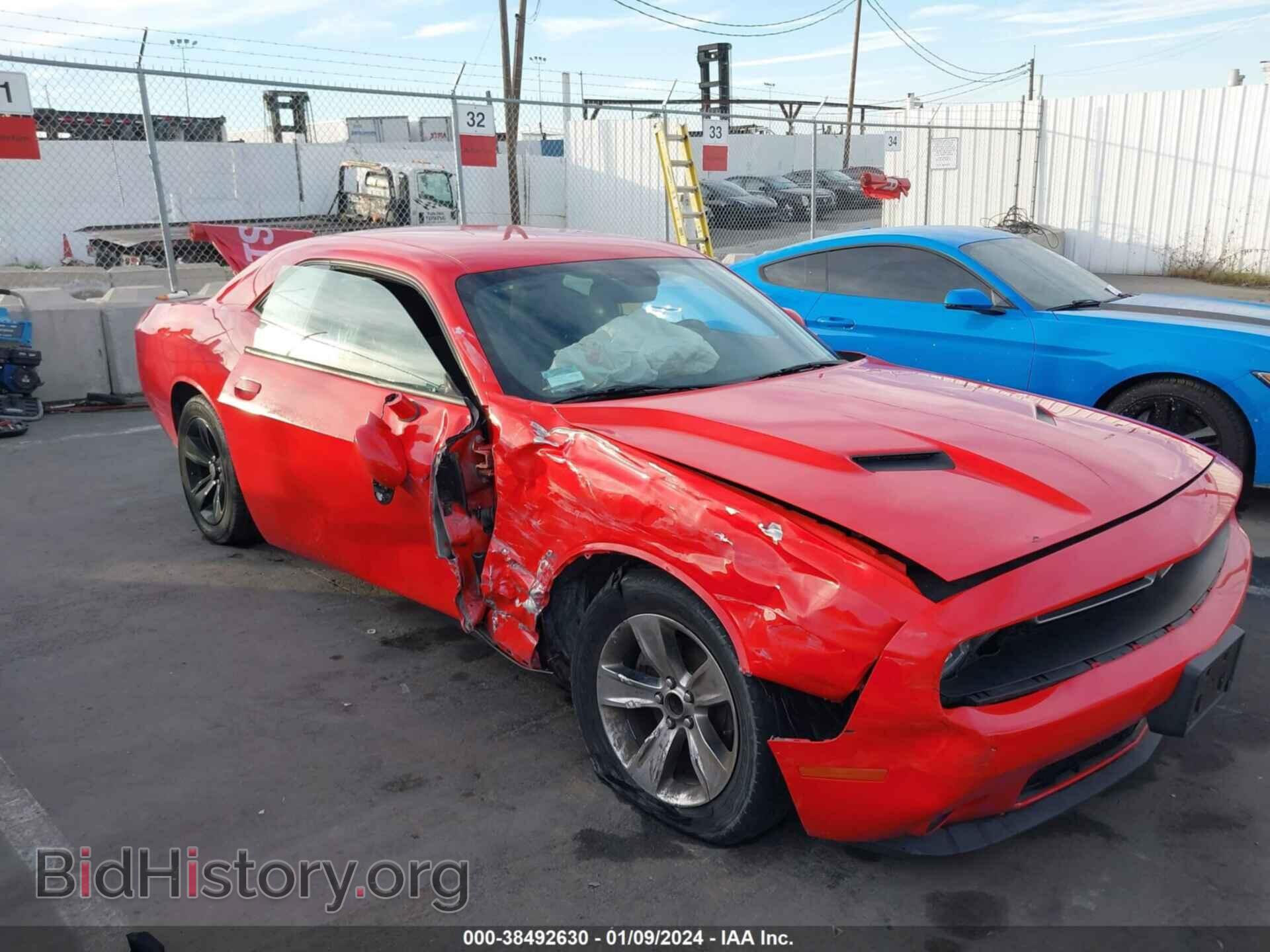 Фотография 2C3CDZAG4GH177081 - DODGE CHALLENGER 2016