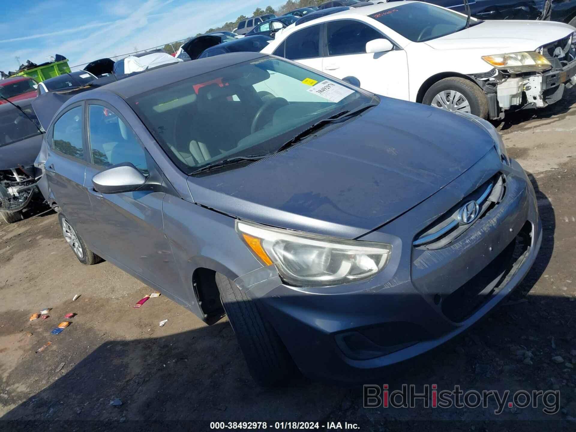 Photo KMHCT4AE8HU306496 - HYUNDAI ACCENT 2017