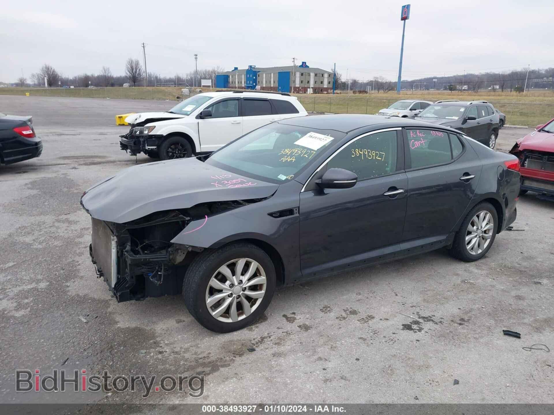 2015 KIA OPTIMA - VIN: 5XXGM4A71FG472494 - Фото 2