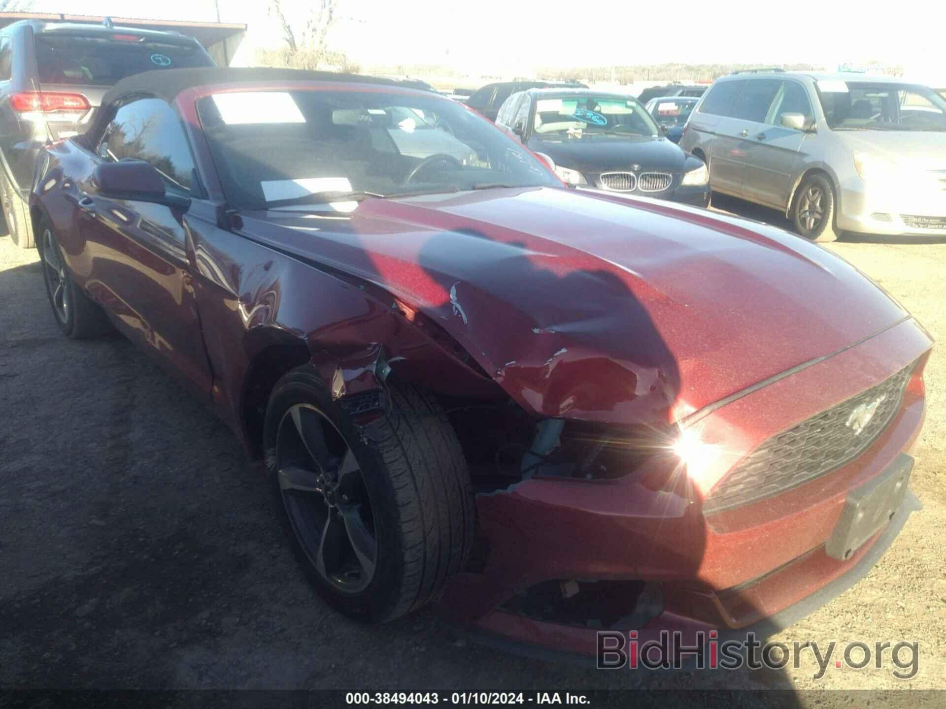 Photo 1FATP8EM9G5211686 - FORD MUSTANG 2016