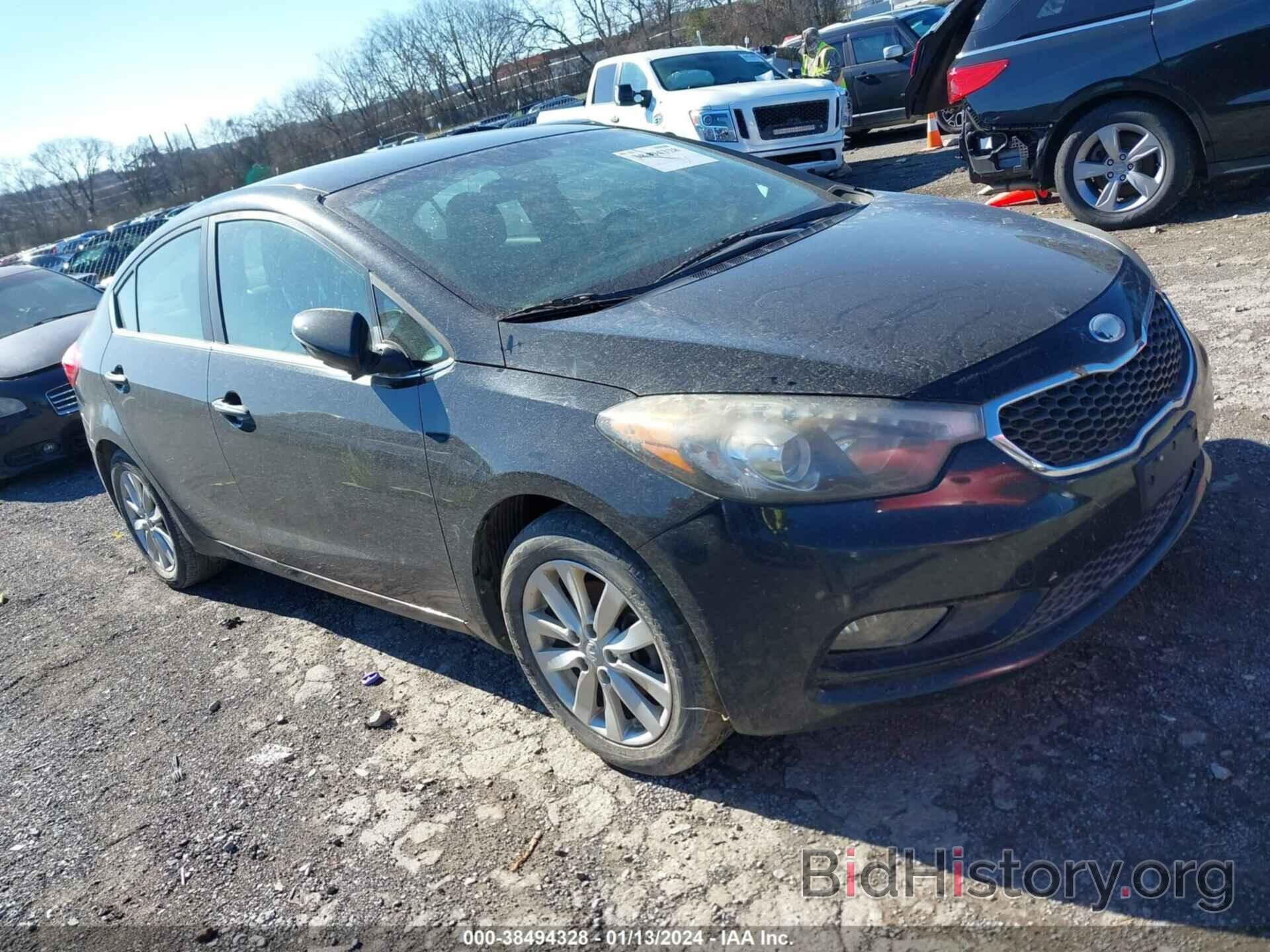 Photo KNAFX4A88E5118502 - KIA FORTE 2014