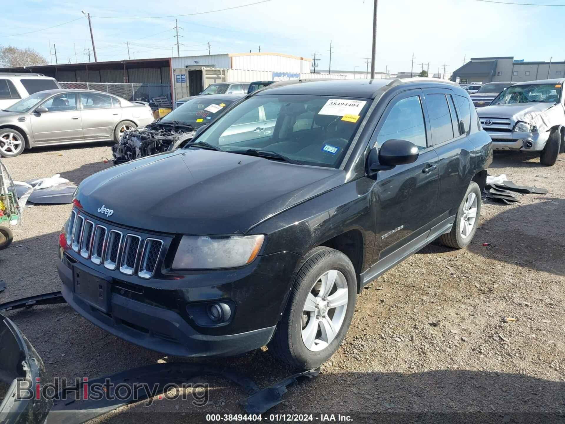 2015 JEEP COMPASS - VIN: 1C4NJCBB0FD410558 - Фото 2