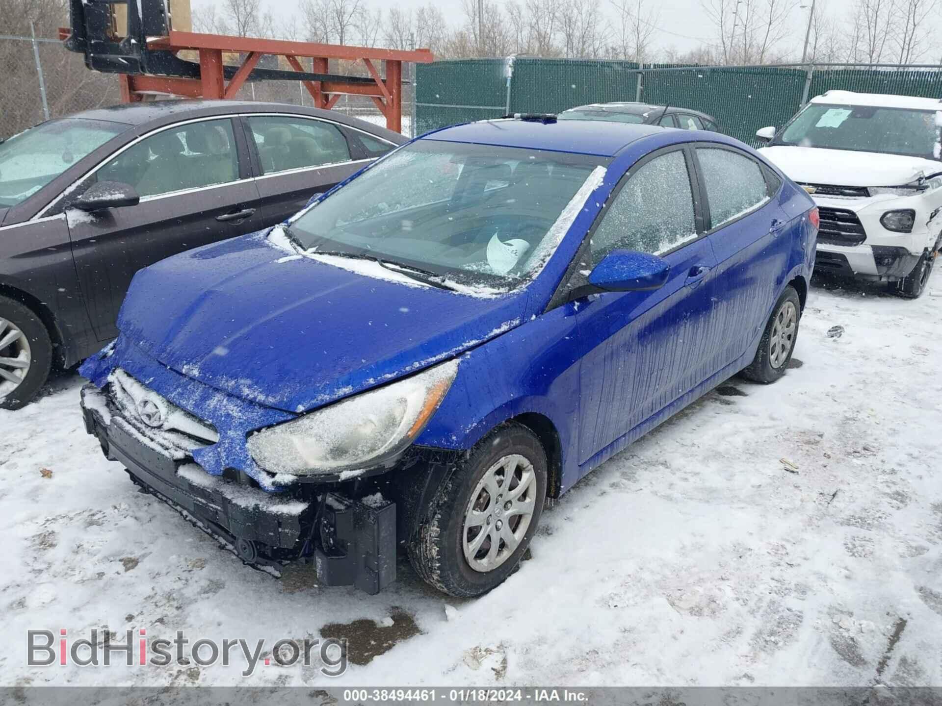 2012 HYUNDAI ACCENT - VIN: KMHCT4AE6CU182320 - Фото 2
