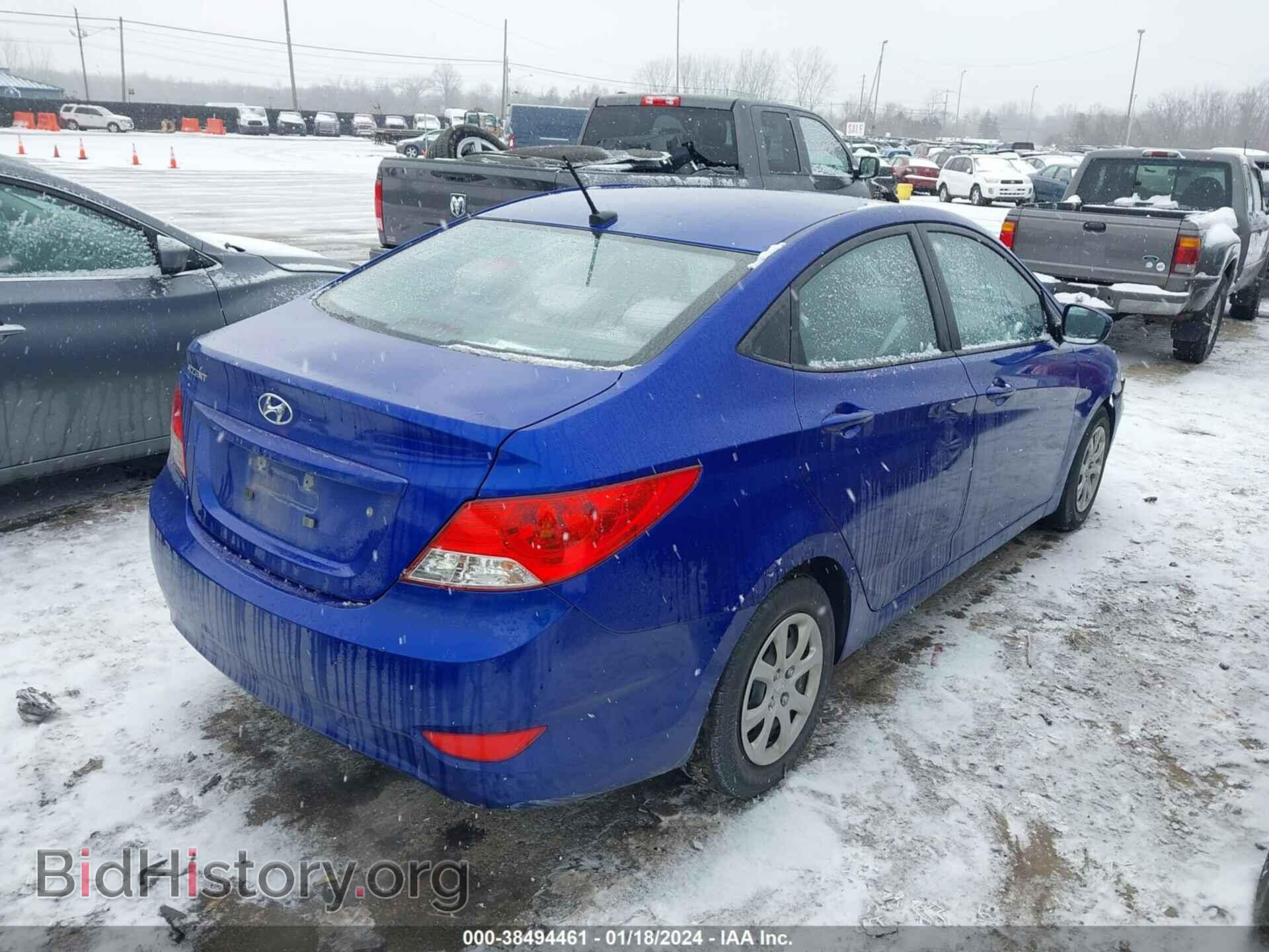 2012 HYUNDAI ACCENT - VIN: KMHCT4AE6CU182320 - Фото 4