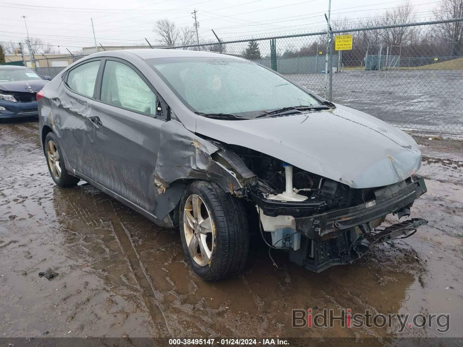 Photo 5NPDH4AE6CH093349 - HYUNDAI ELANTRA 2012