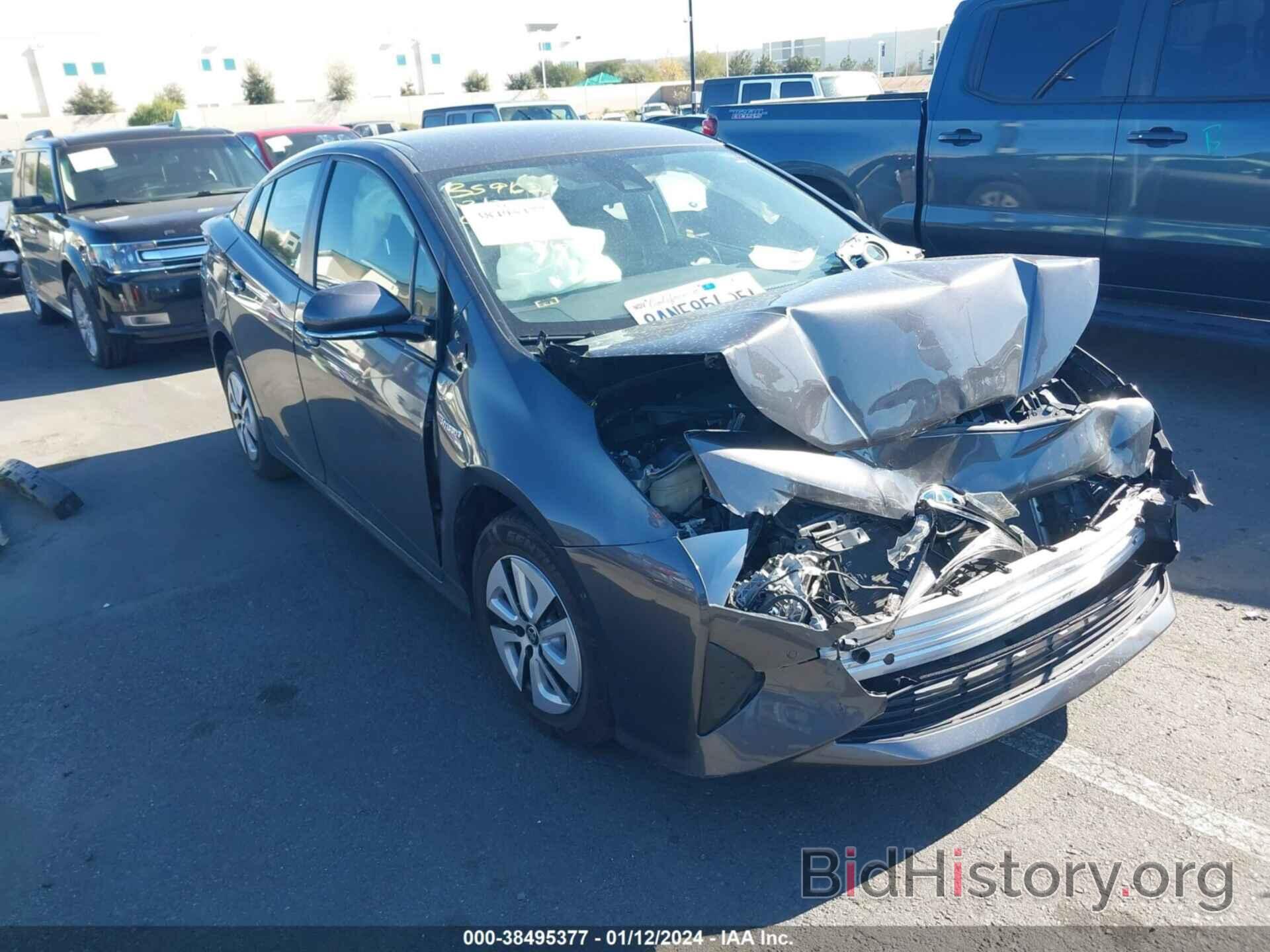 Photo JTDKBRFU1H3576272 - TOYOTA PRIUS 2017