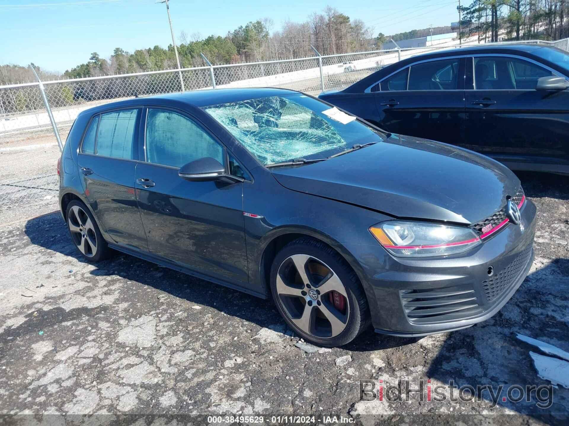 Photo 3VW547AU8HM001794 - VOLKSWAGEN GOLF GTI 2017