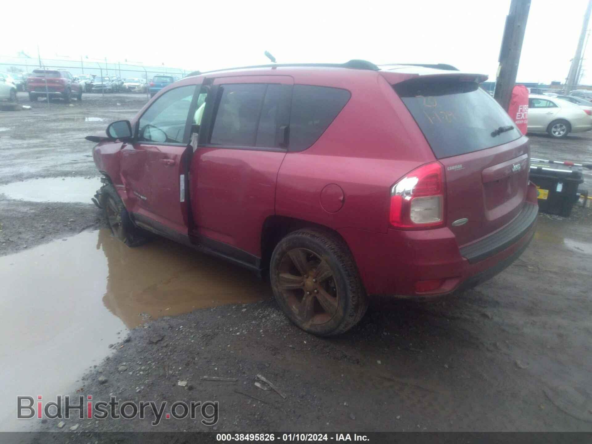 2012 JEEP COMPASS - VIN: 1C4NJDBB6CD629543 - Фото 3