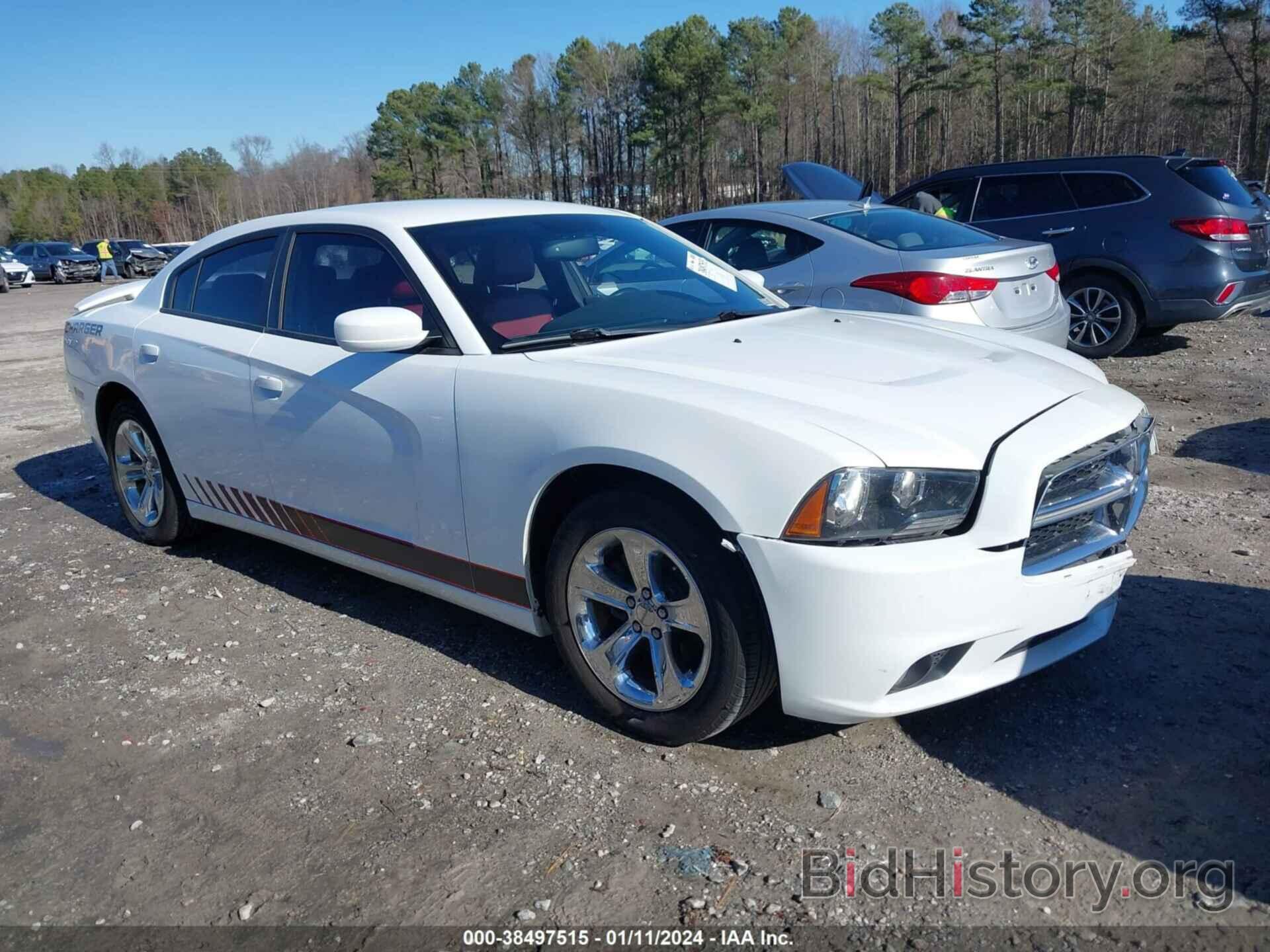 Photo 2C3CDXHG8DH537247 - DODGE CHARGER 2013