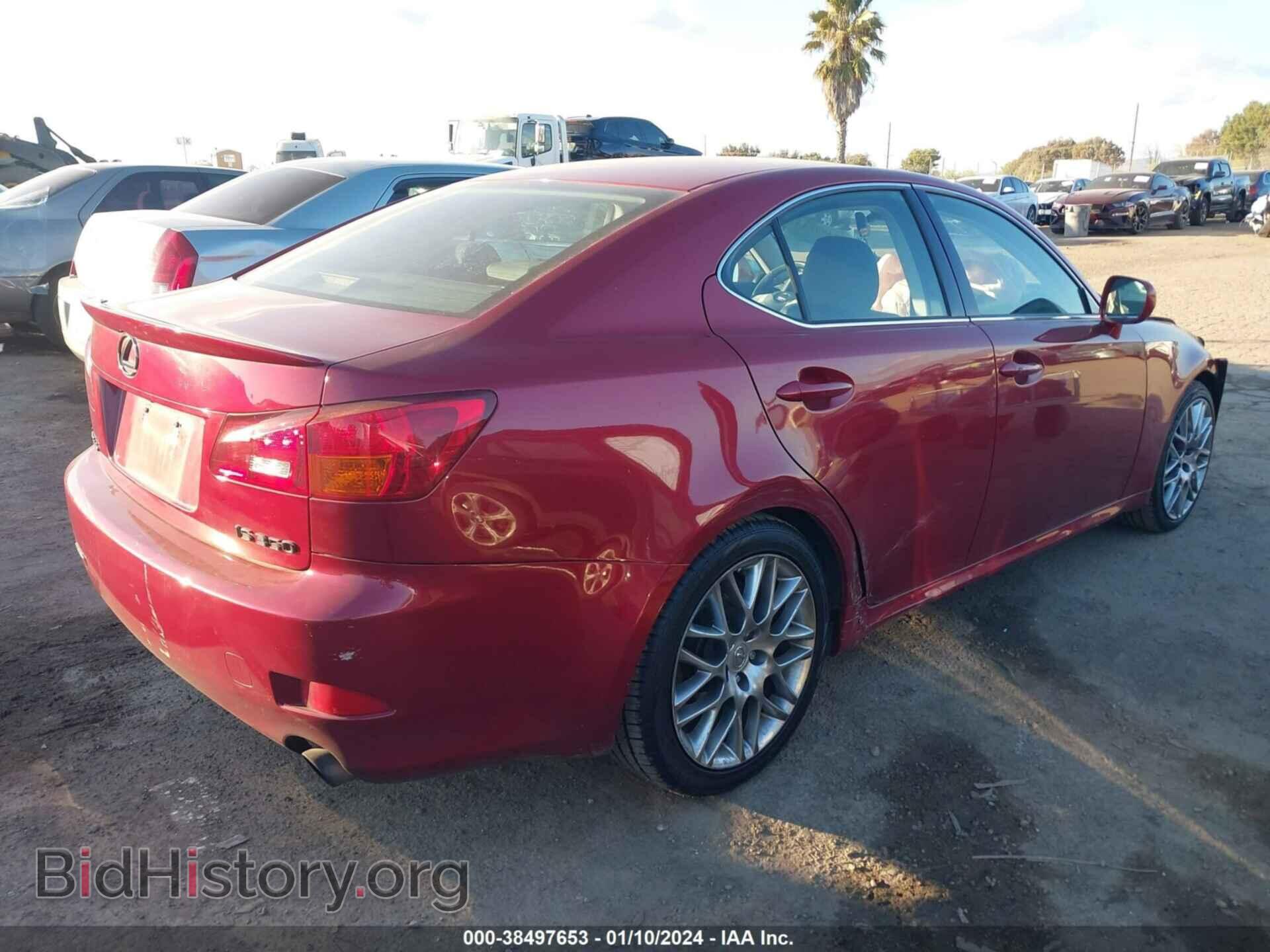 2006 LEXUS IS 350 - VIN: JTHBE262865005343 - Фото 4