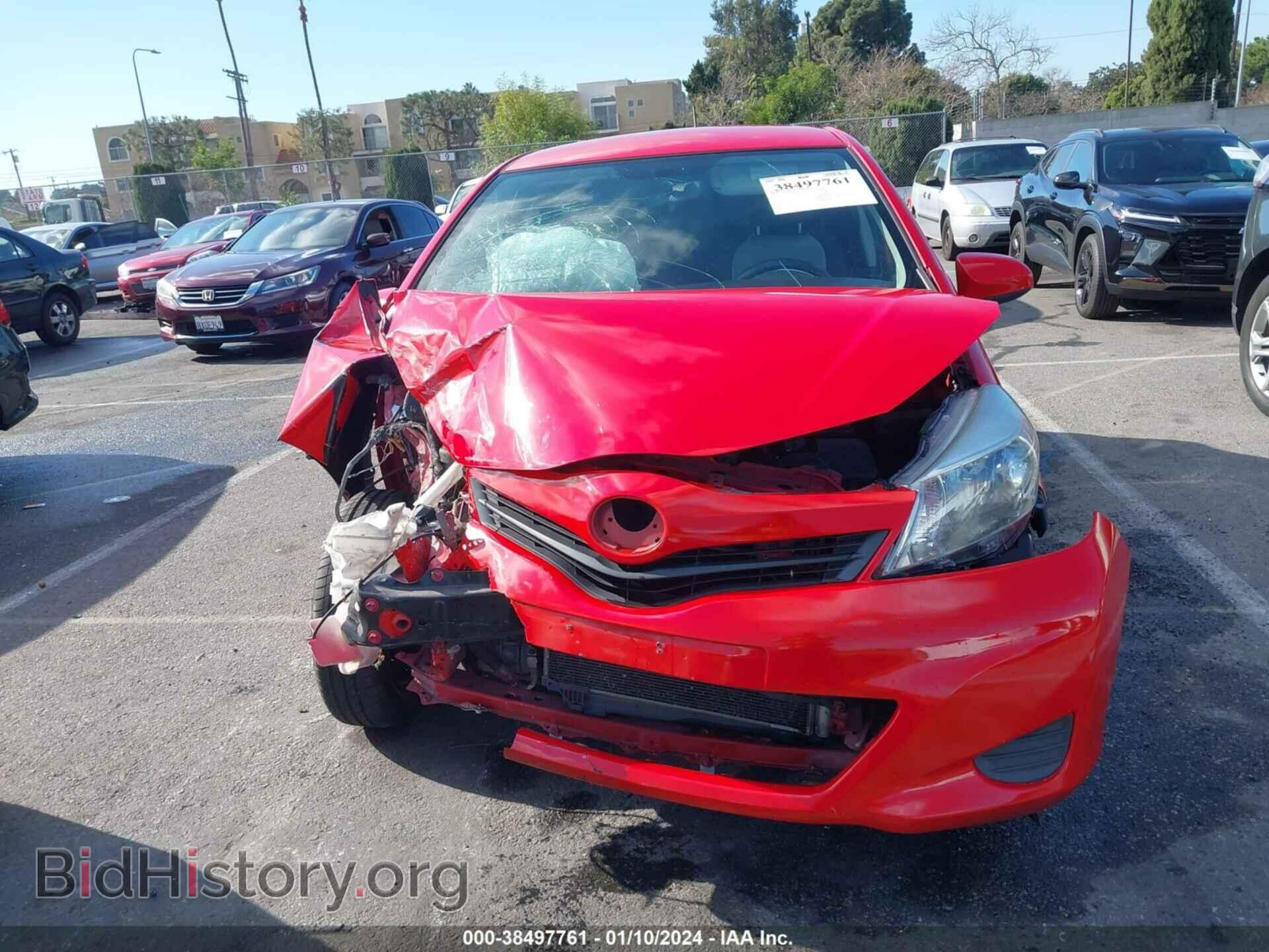 2012 TOYOTA YARIS - VIN: JTDKTUD3XCD521381 - Фото 10