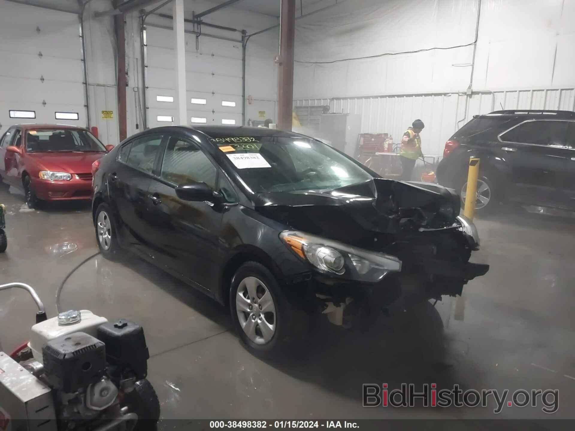 Photo KNAFK4A60G5501785 - KIA FORTE 2016