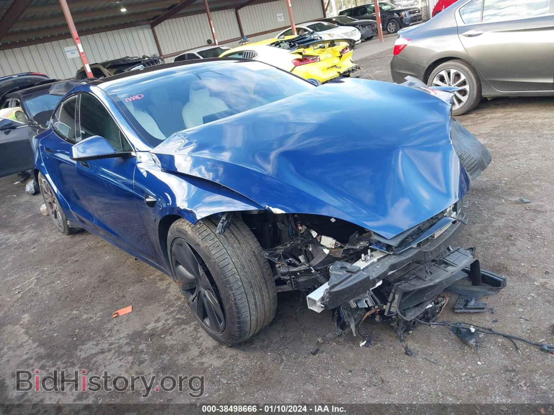 Photo 5YJSA1E53NF475960 - TESLA MODEL S 2022